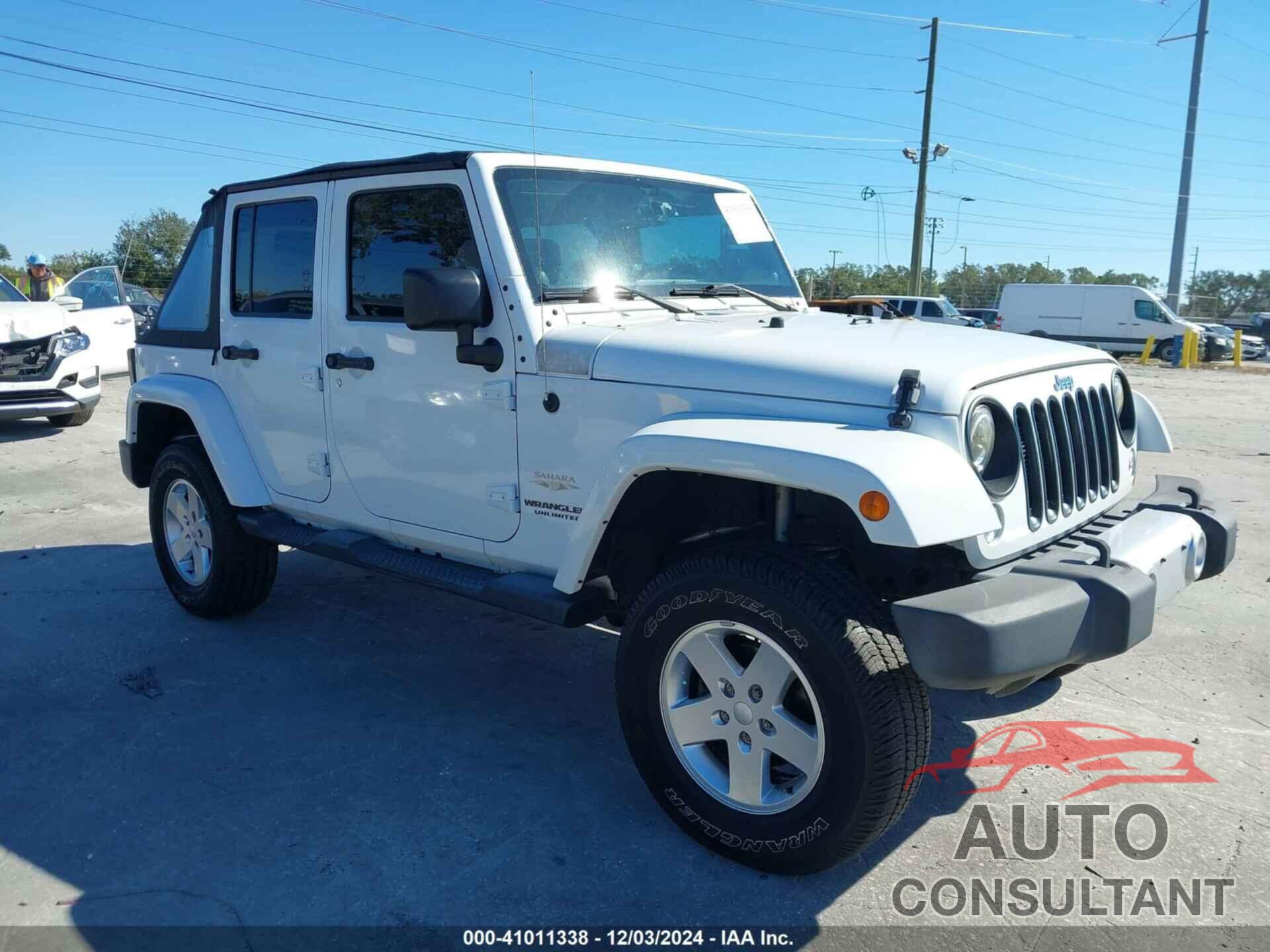 JEEP WRANGLER UNLIMITED 2014 - 1C4BJWEG4EL213599