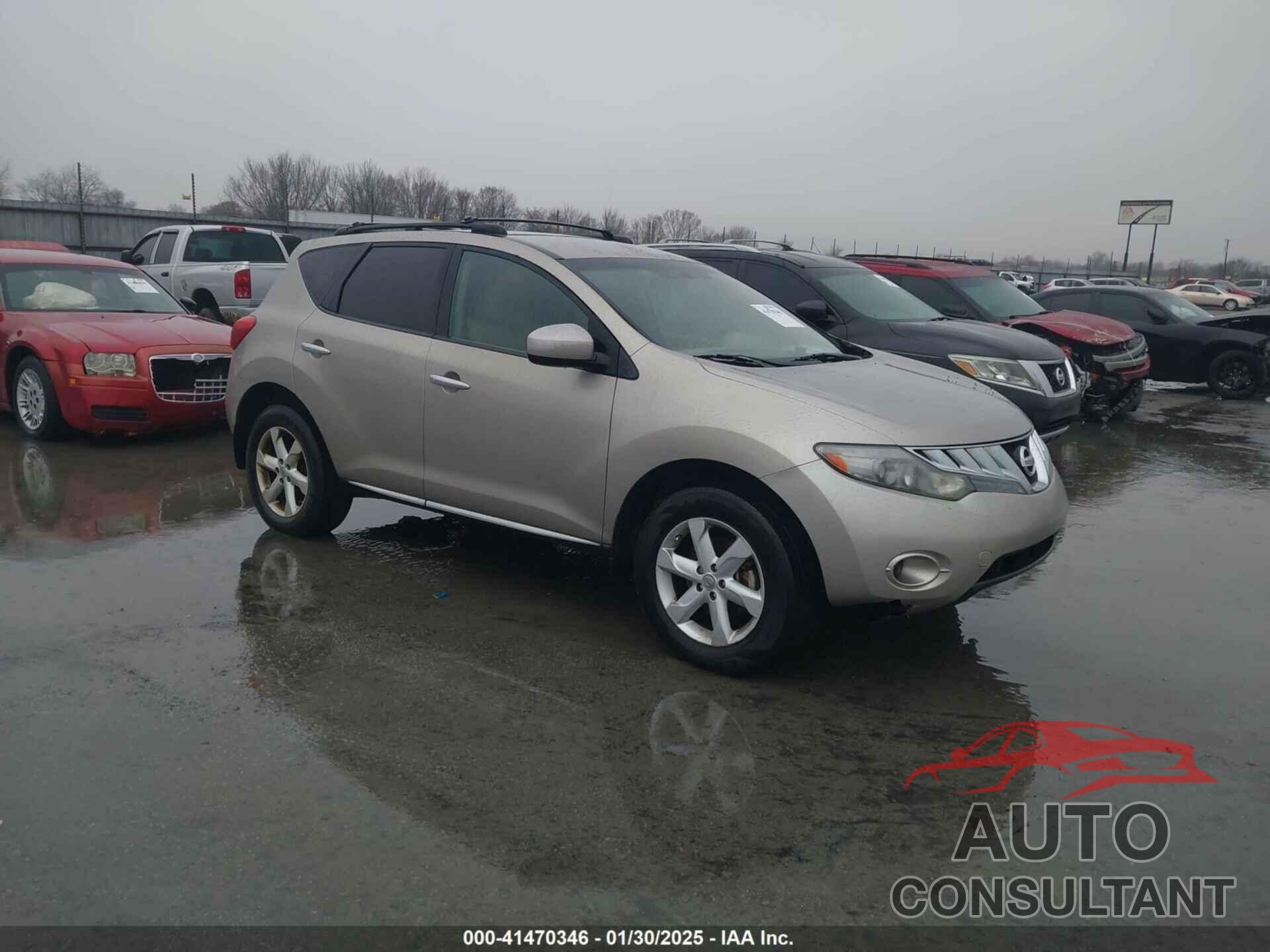 NISSAN MURANO 2010 - JN8AZ1MU7AW008774