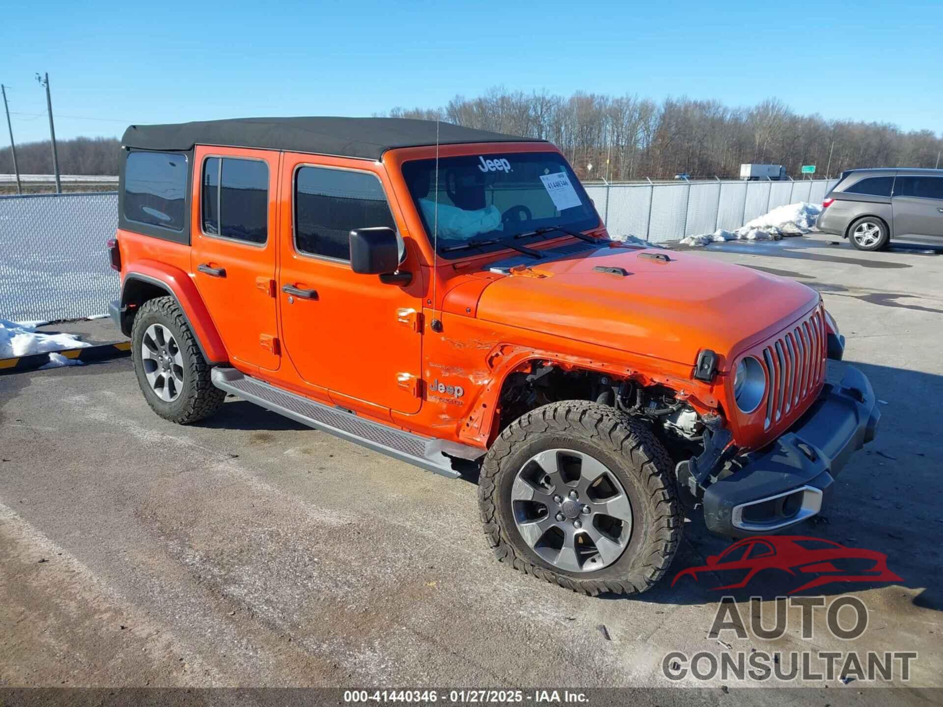 JEEP WRANGLER UNLIMITED 2018 - 1C4HJXEN1JW198258