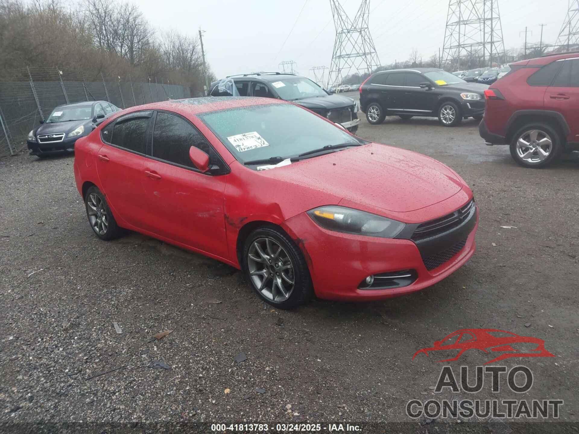 DODGE DART 2014 - 1C3CDFBB5ED909603