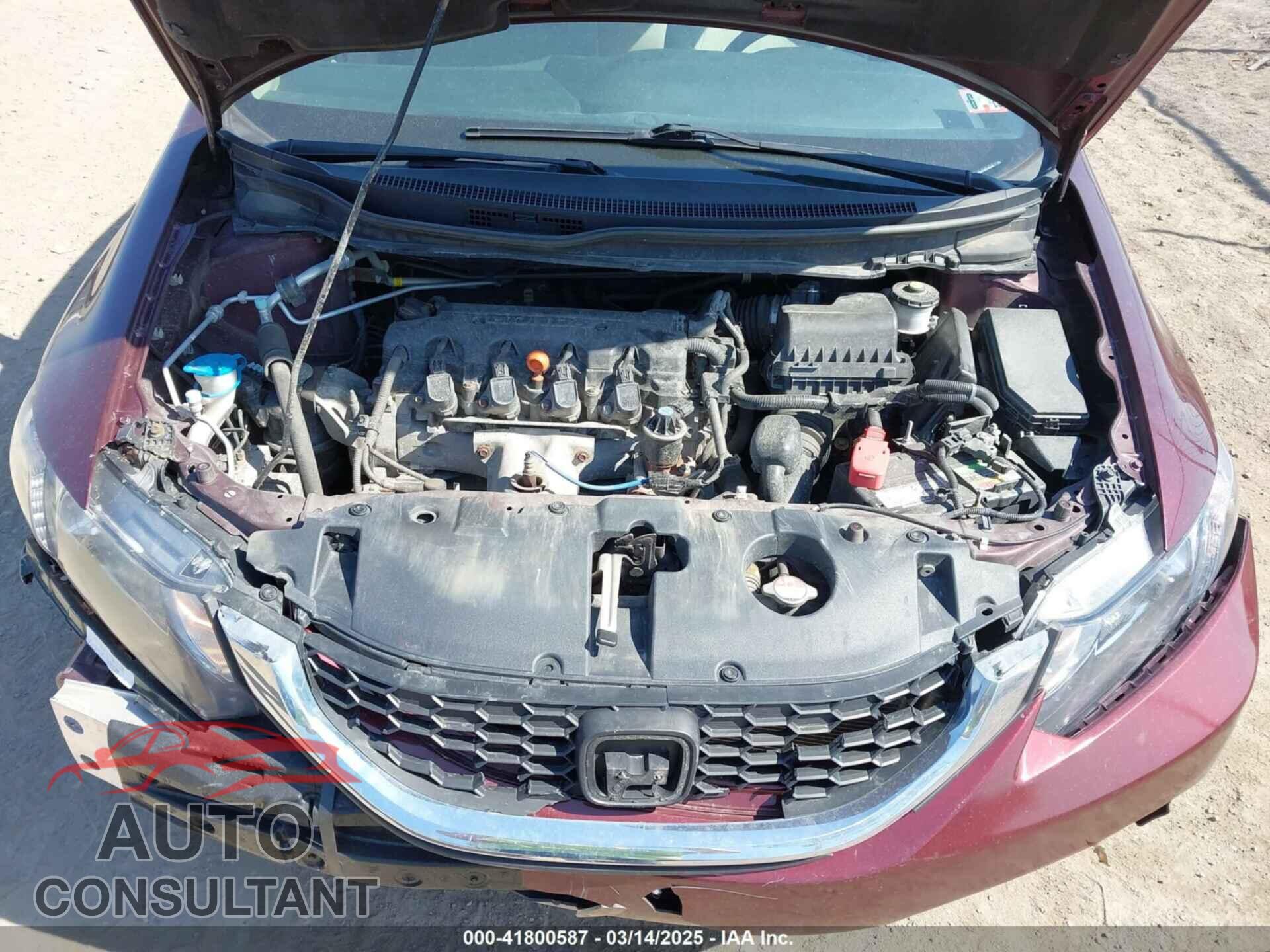 HONDA CIVIC 2014 - 19XFB2F51EE219048