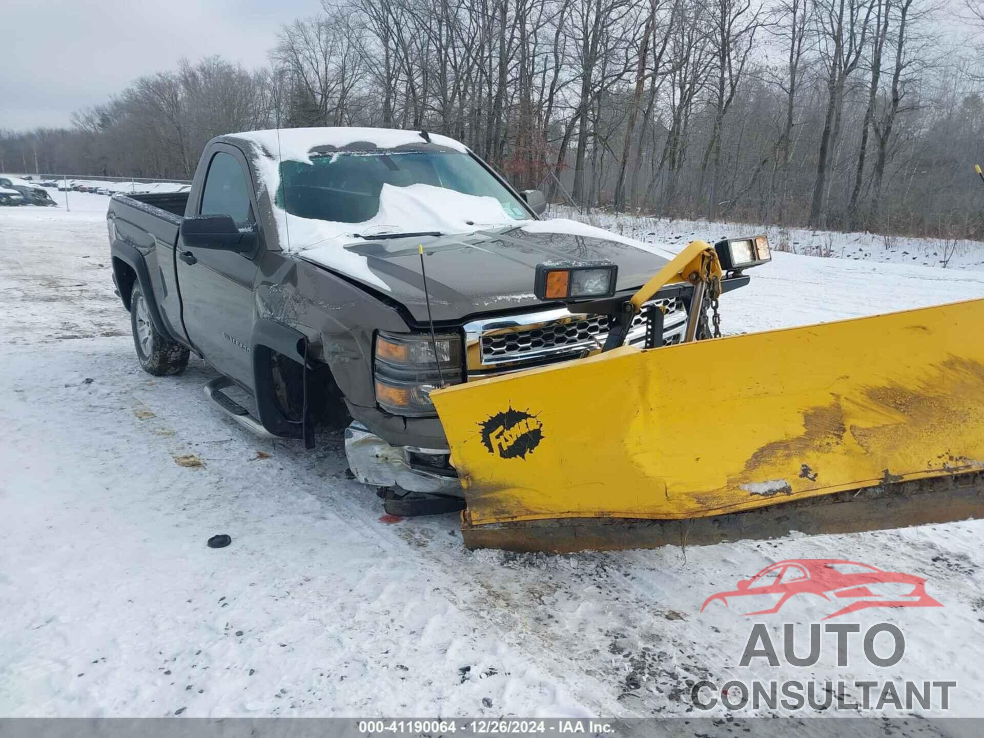 CHEVROLET SILVERADO 1500 2014 - 1GCNKREC7EZ251124