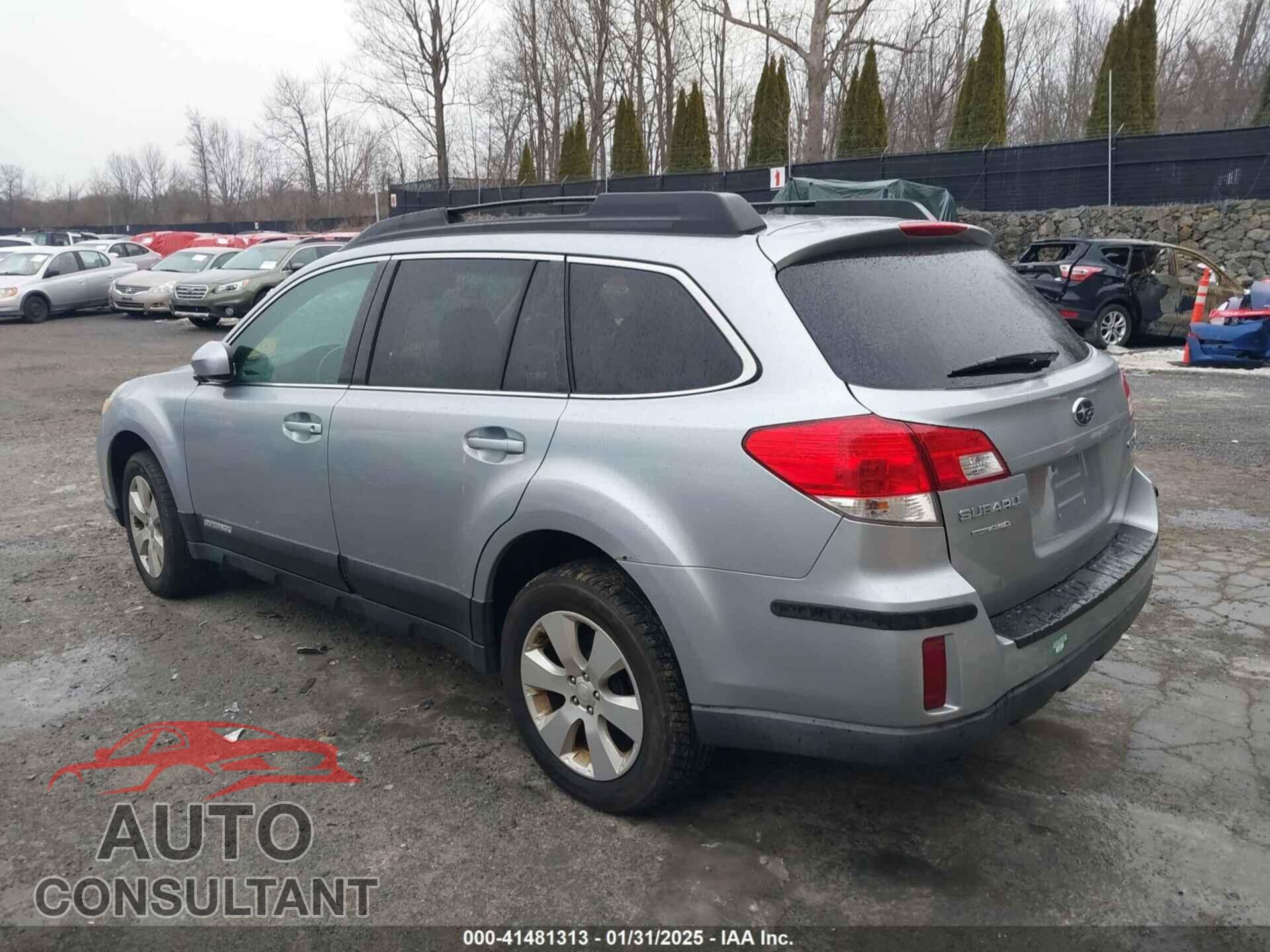 SUBARU OUTBACK 2012 - 4S4BRBCC2C3200280