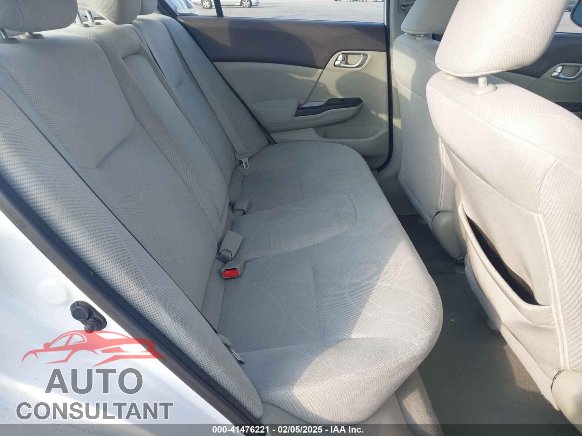 HONDA CIVIC 2012 - 2HGFB2F89CH326068