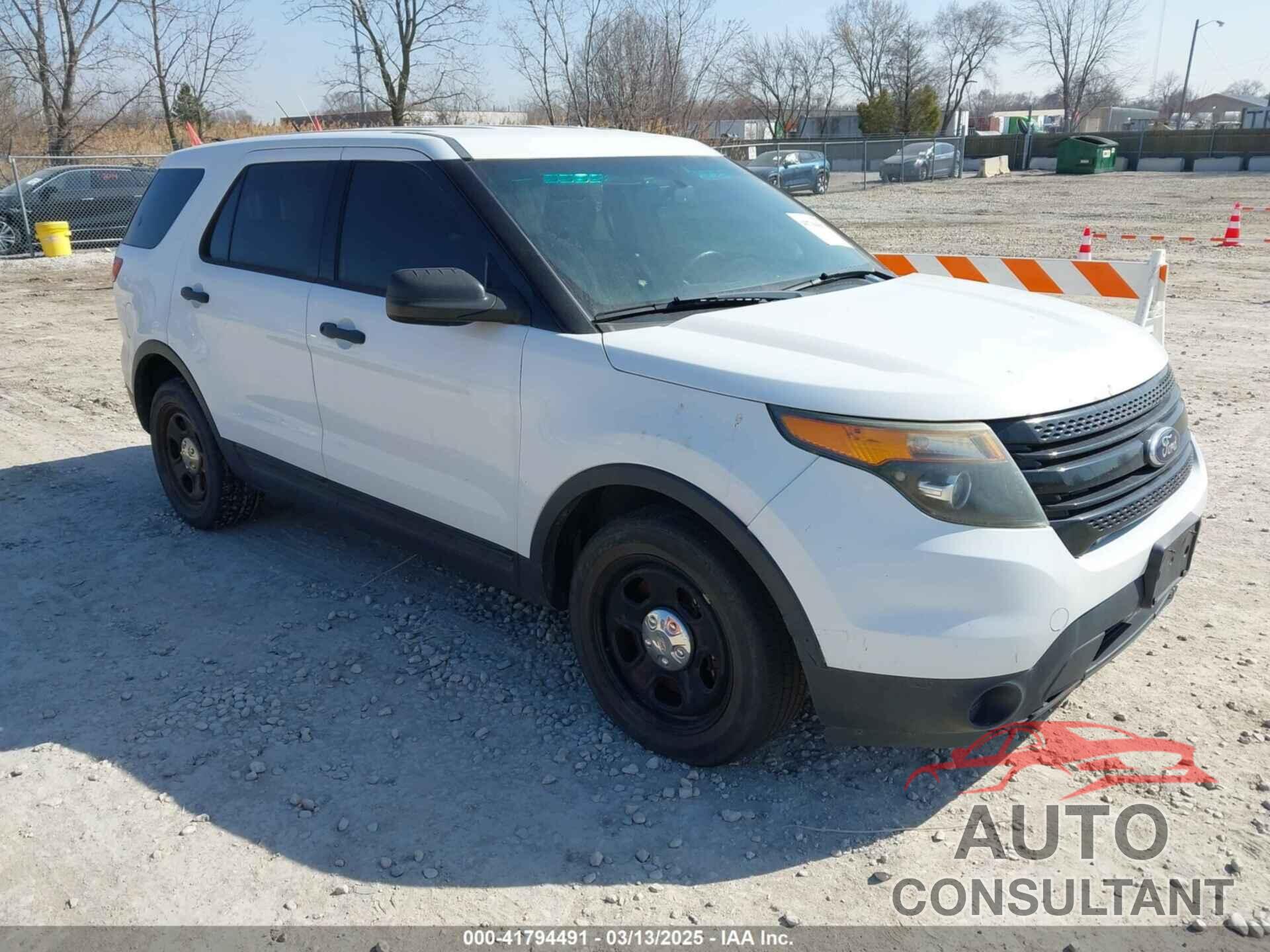 FORD POLICE INTERCEPTOR 2013 - 1FM5K8ARXDGC73841