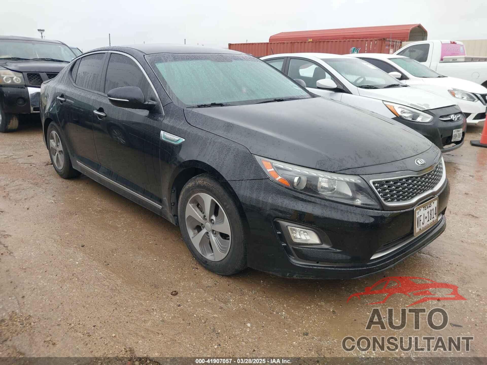 KIA OPTIMA HYBRID 2016 - KNAGM4AD7G5093010