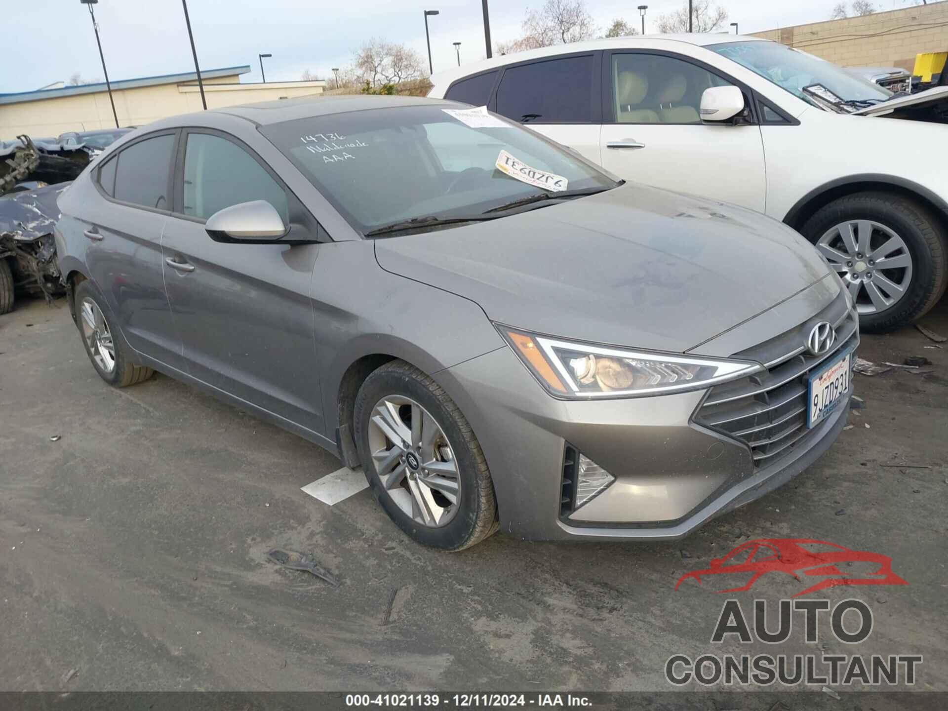 HYUNDAI ELANTRA 2020 - KMHD84LF8LU080268