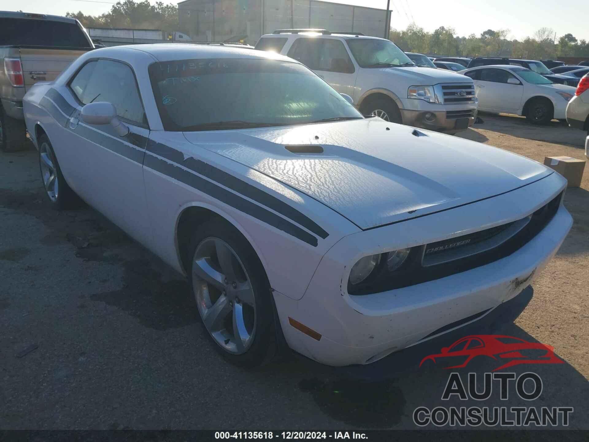 DODGE CHALLENGER 2013 - 2C3CDYAG9DH613428