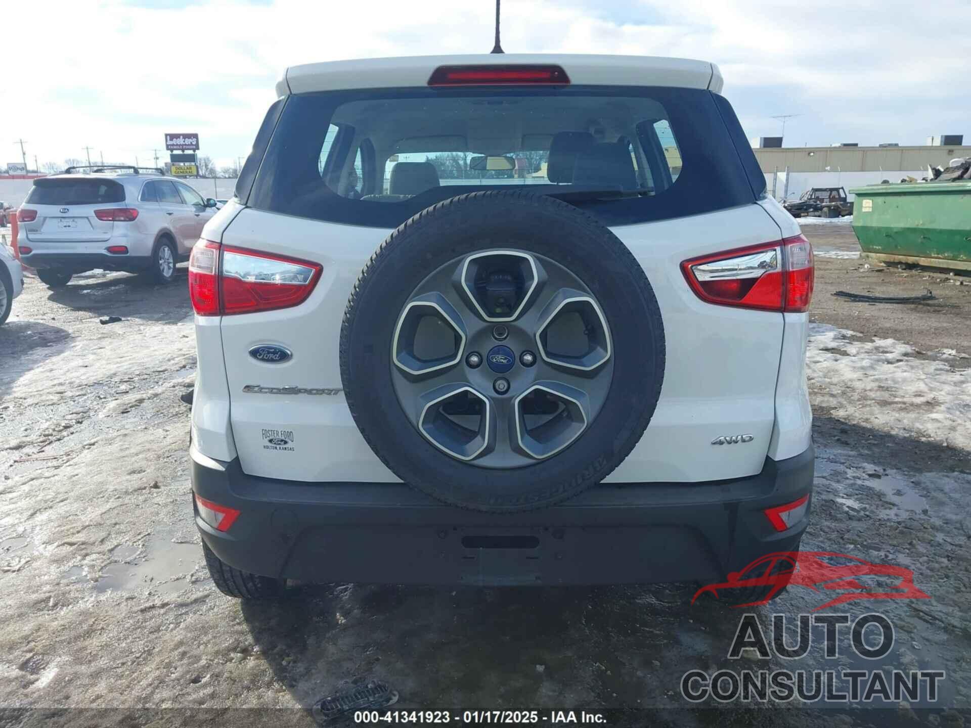 FORD ECOSPORT 2018 - MAJ6P1SLXJC174537