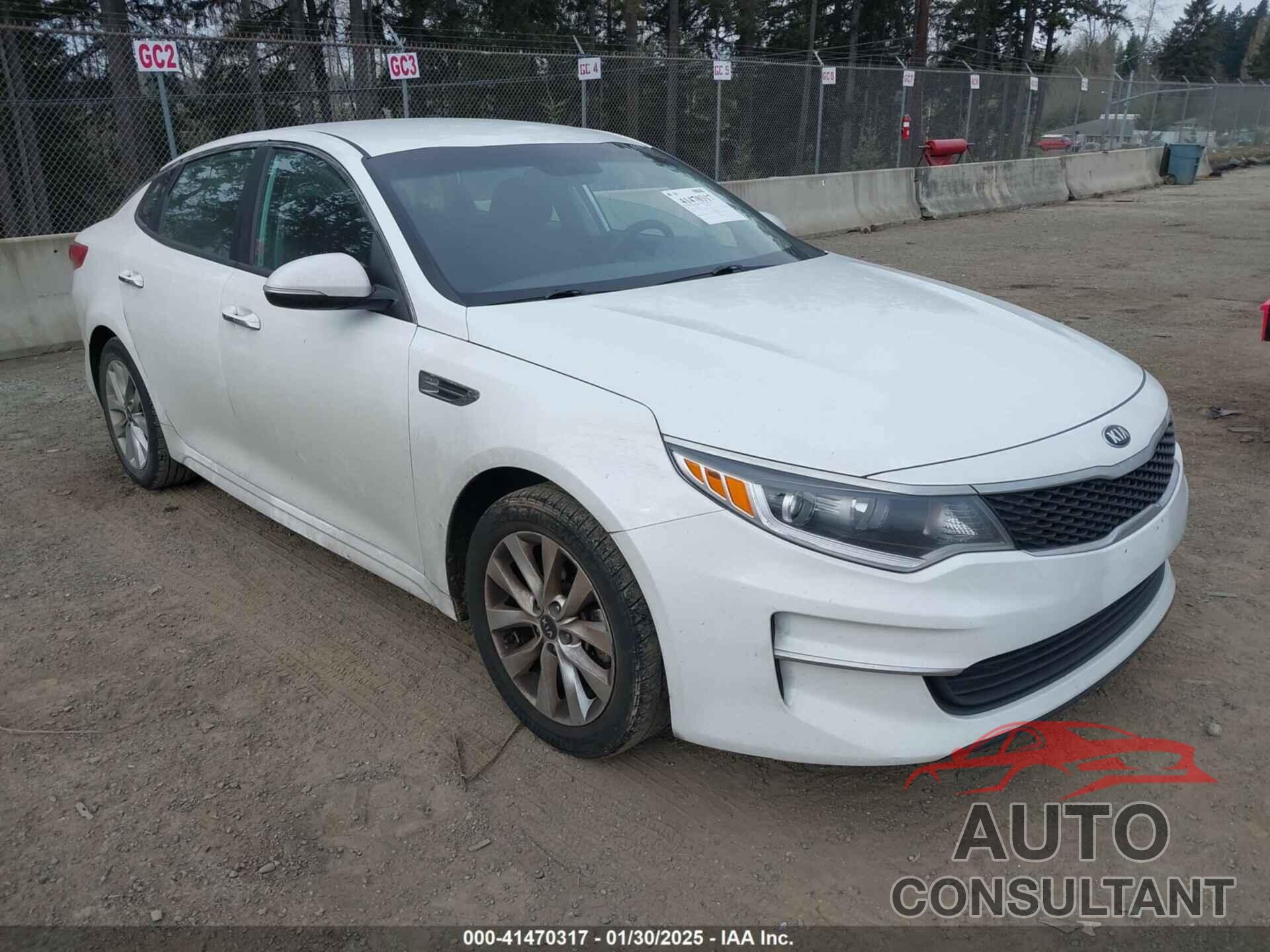 KIA OPTIMA 2017 - 5XXGT4L39HG165106