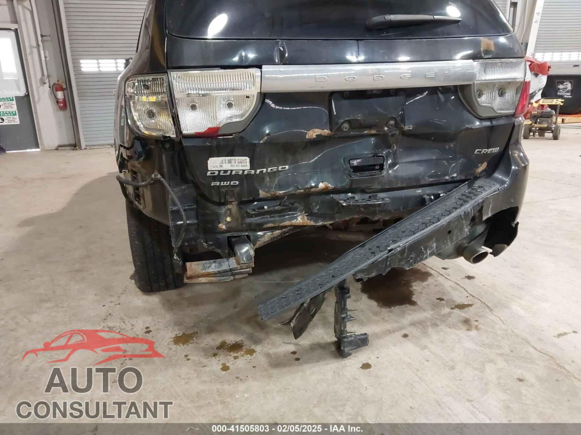 DODGE DURANGO 2013 - 1C4RDJDG2DC674485