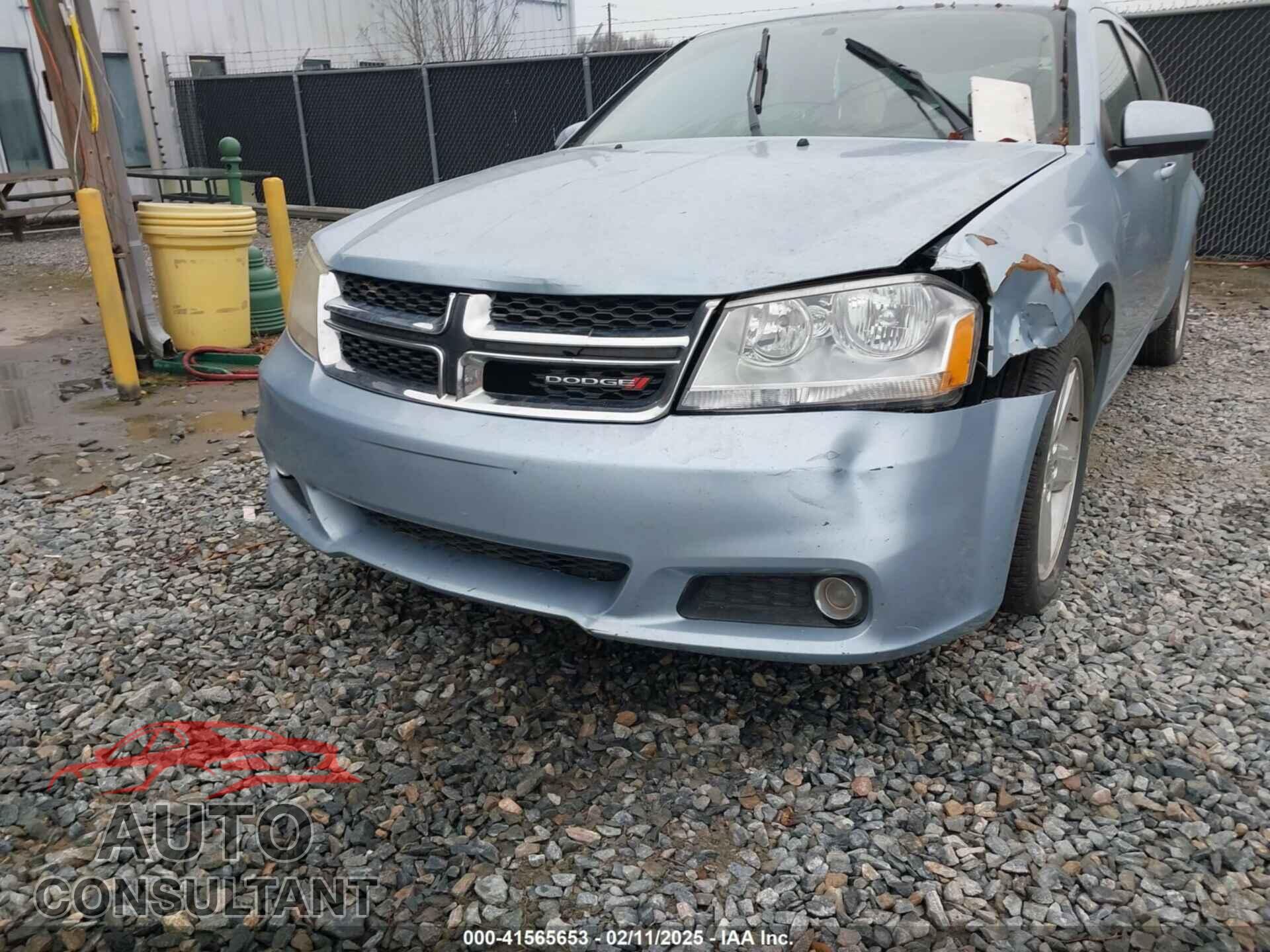 DODGE AVENGER 2013 - 1C3CDZCB9DN608678