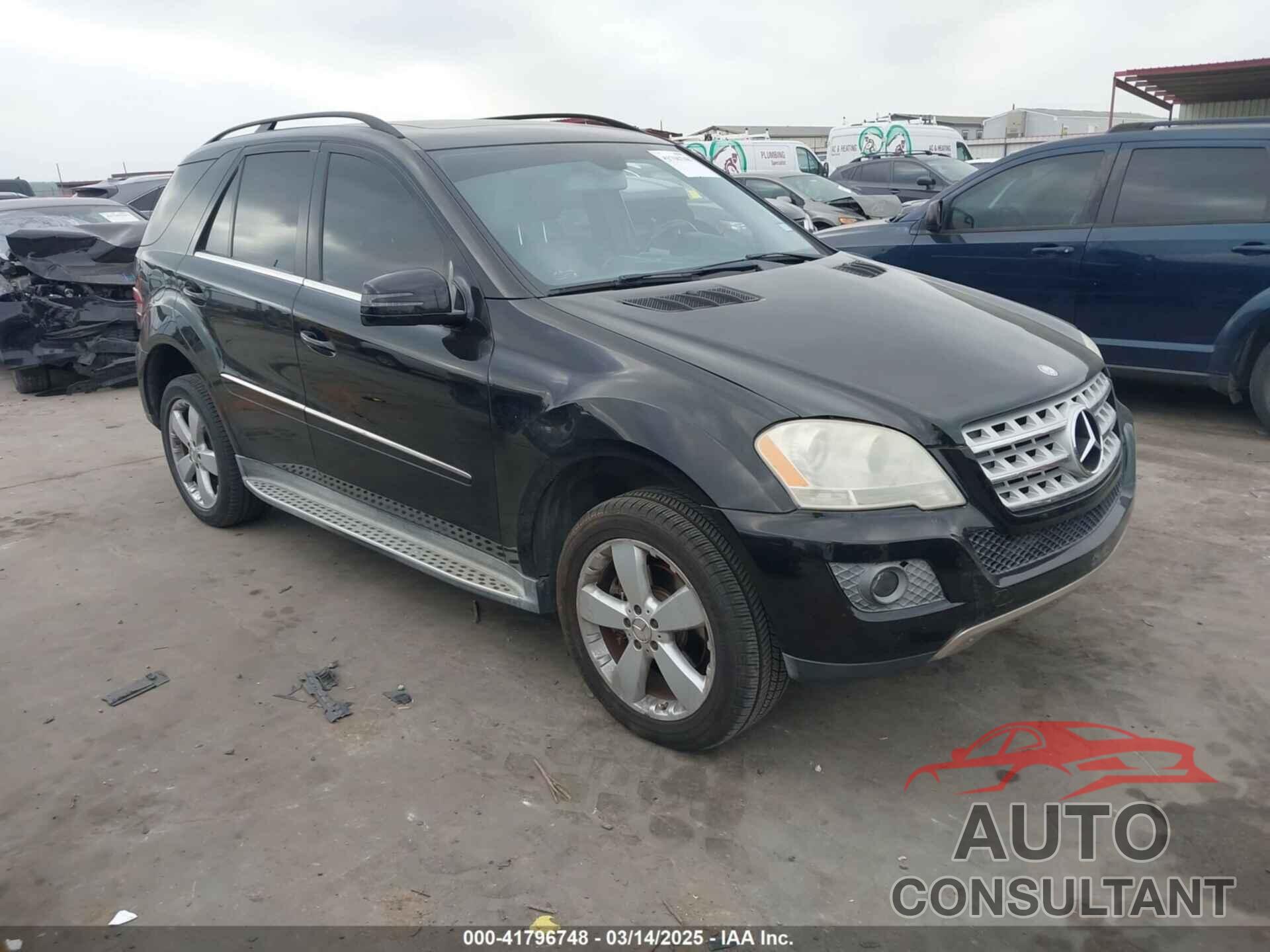 MERCEDES-BENZ ML 350 2011 - 4JGBB8GB1BA671274