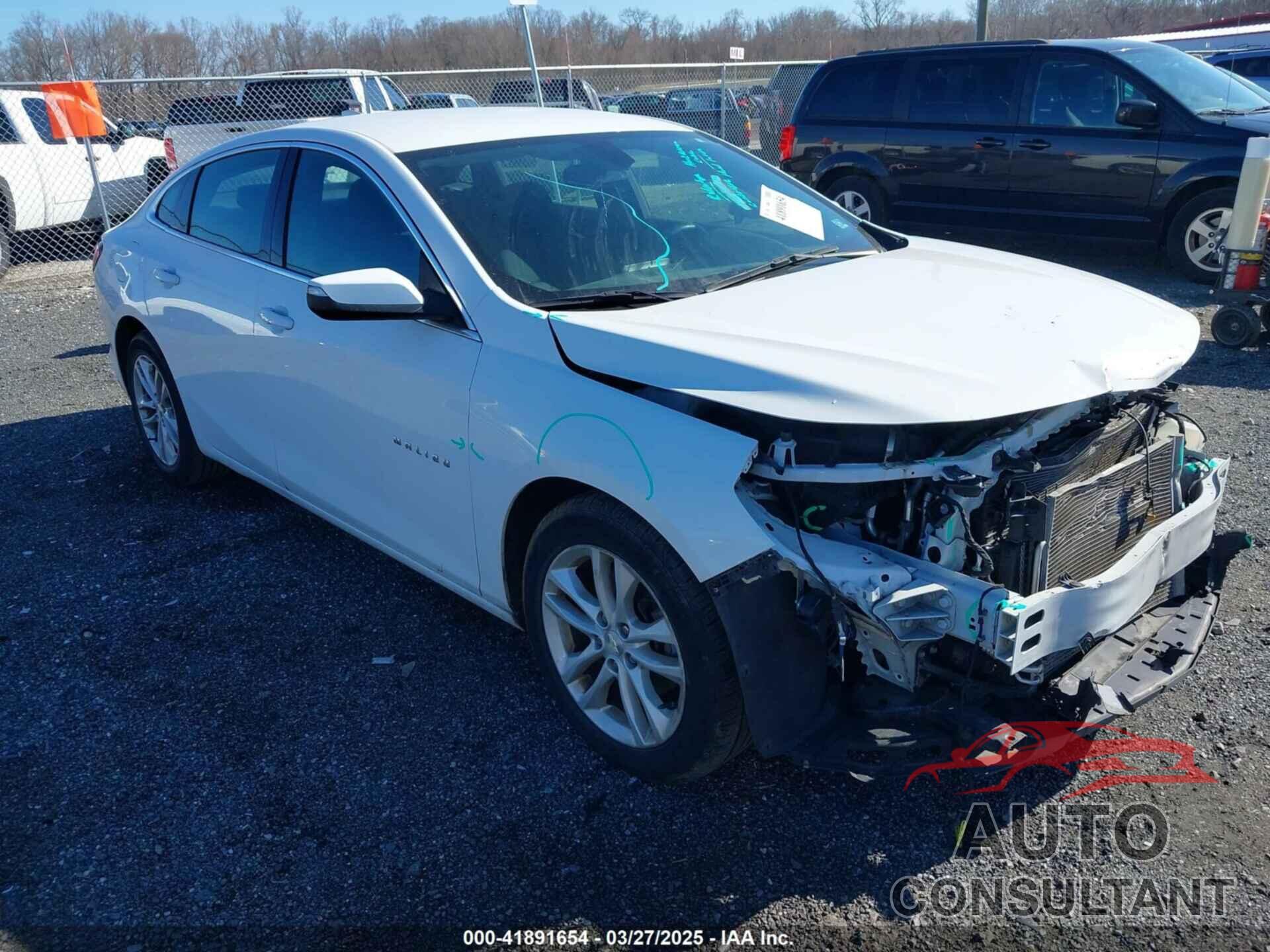 CHEVROLET MALIBU 2017 - 1G1ZE5ST3HF101225