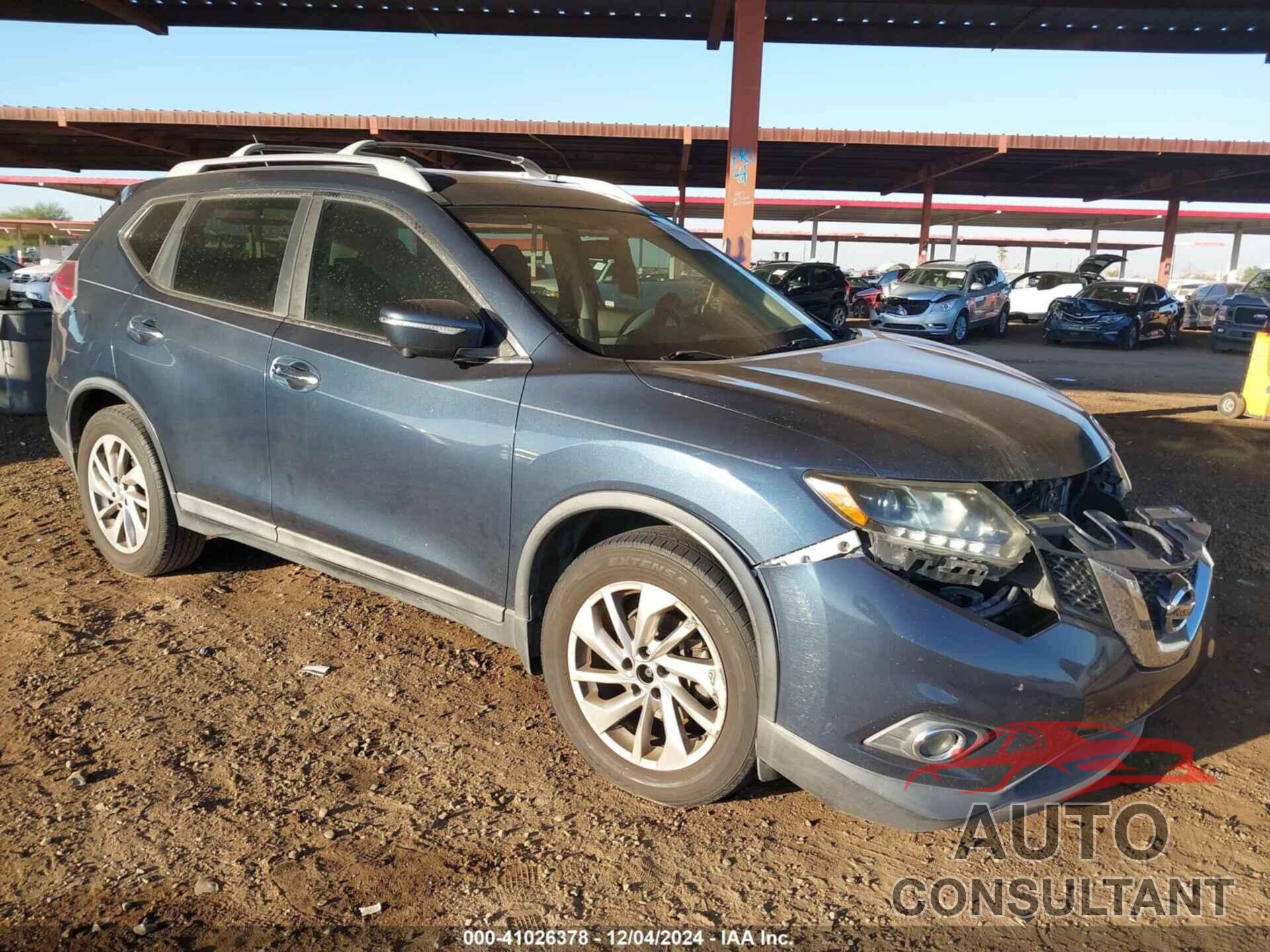 NISSAN ROGUE 2015 - 5N1AT2MT9FC765898