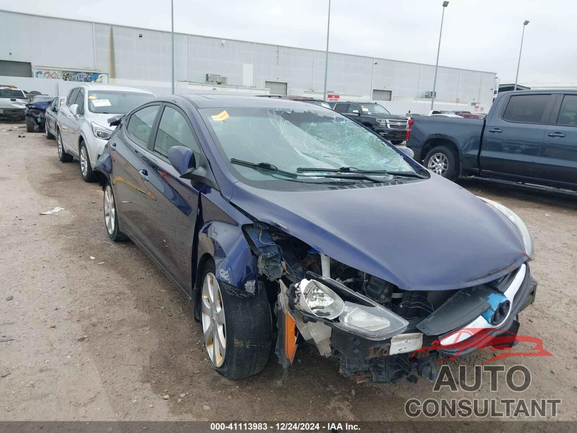 HYUNDAI ELANTRA 2013 - 5NPDH4AE8DH181496