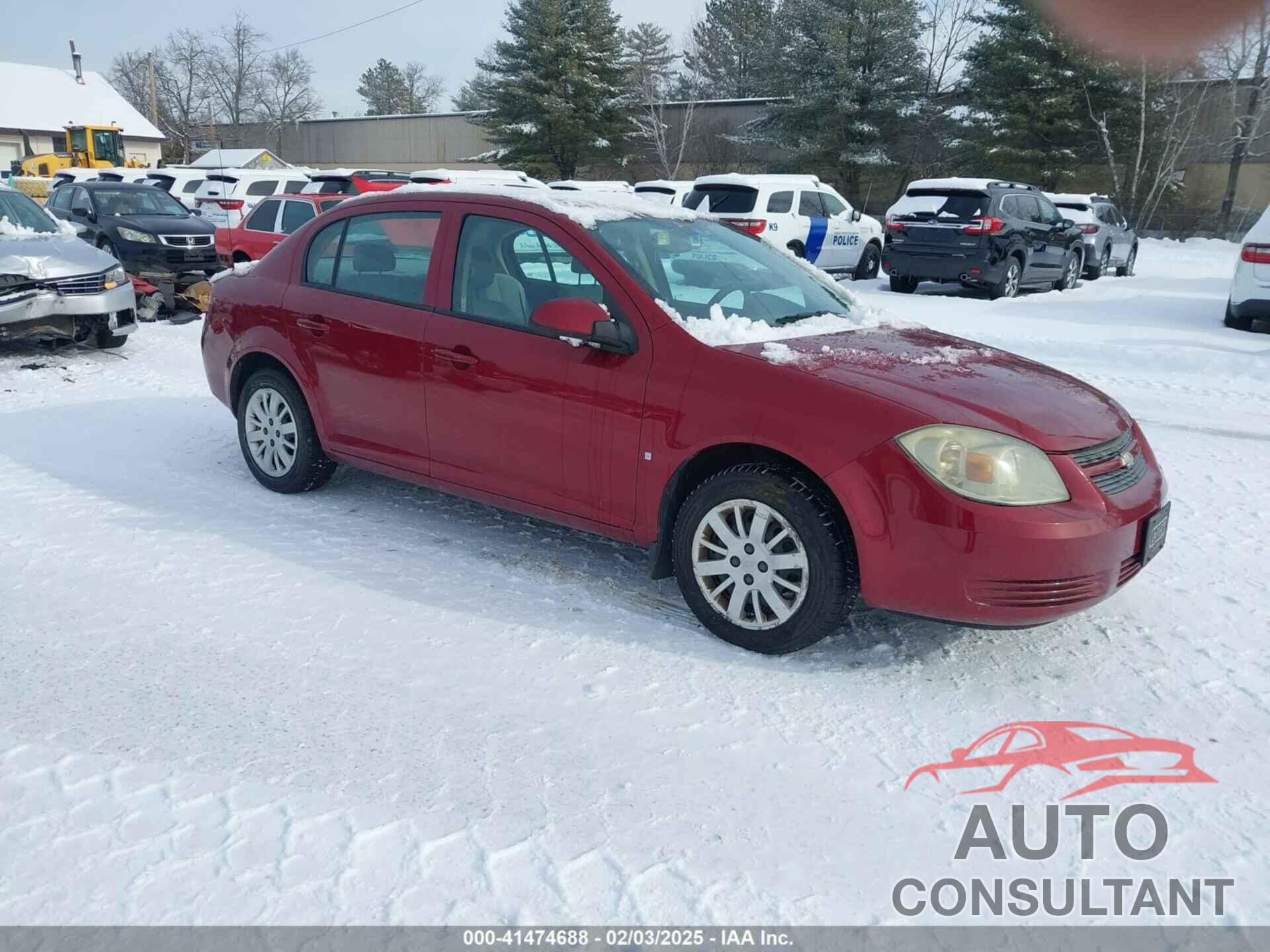 CHEVROLET COBALT 2009 - 1G1AT58H297120494