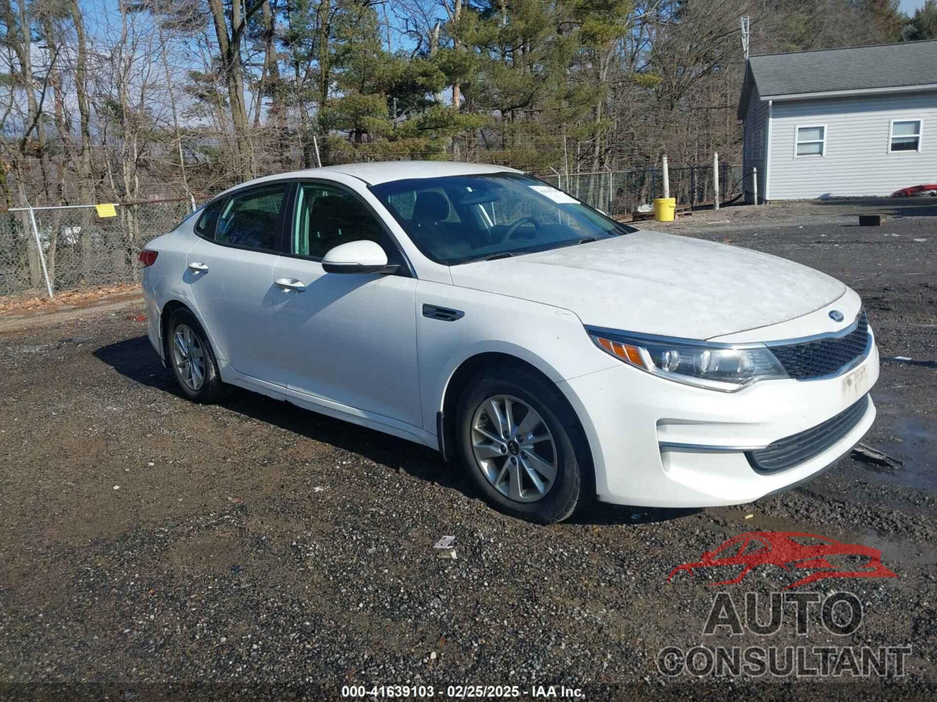 KIA OPTIMA 2016 - KNAGT4L38G5072013