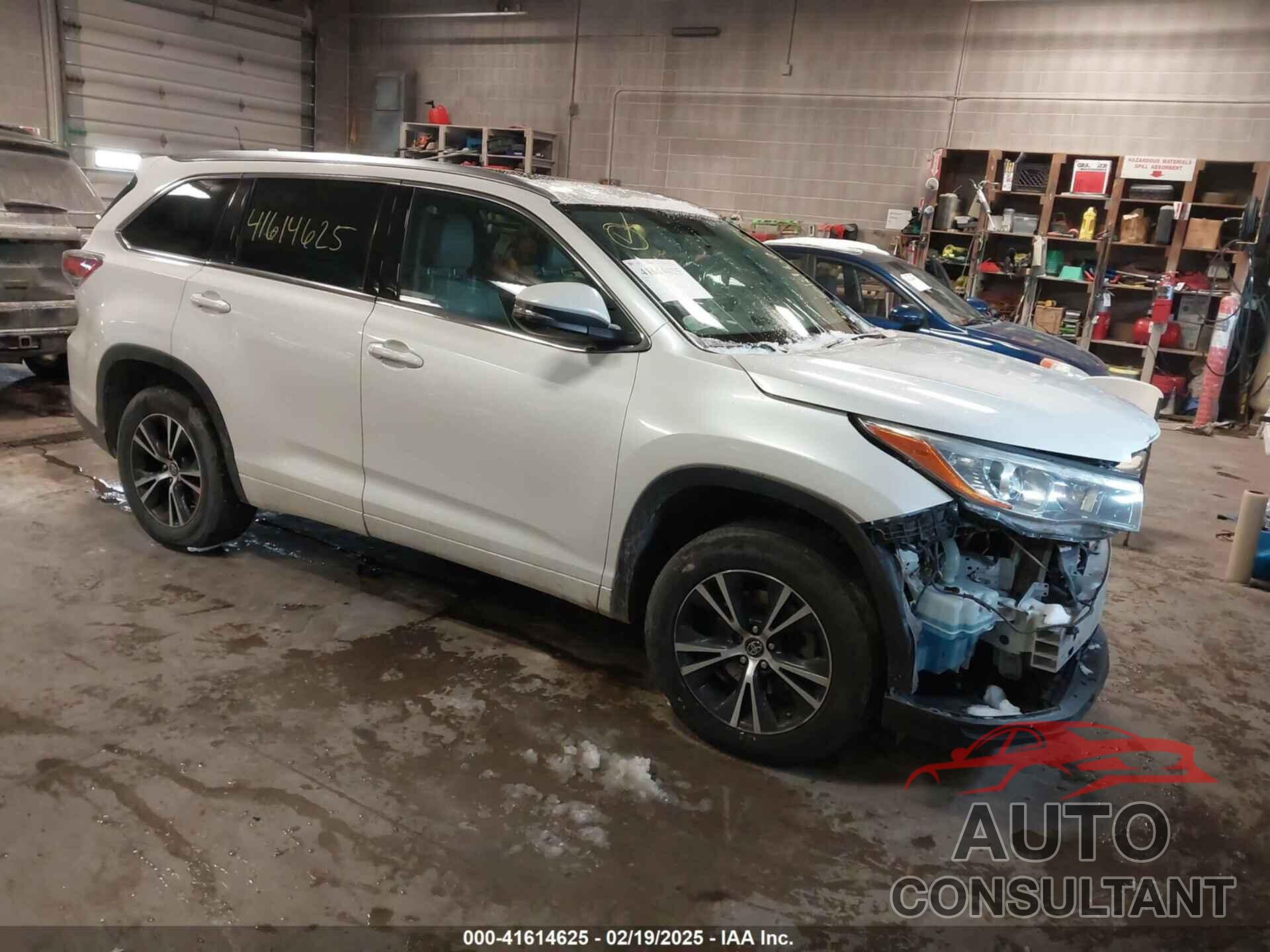 TOYOTA HIGHLANDER 2016 - 5TDKKRFH7GS165054
