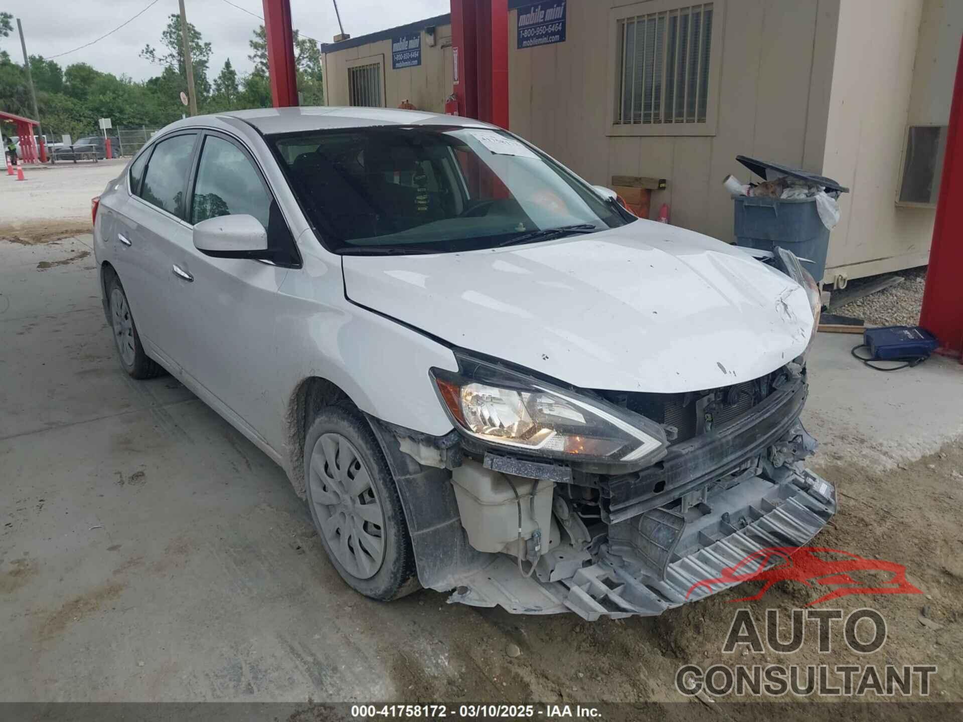 NISSAN SENTRA 2018 - 3N1AB7AP2JY343888