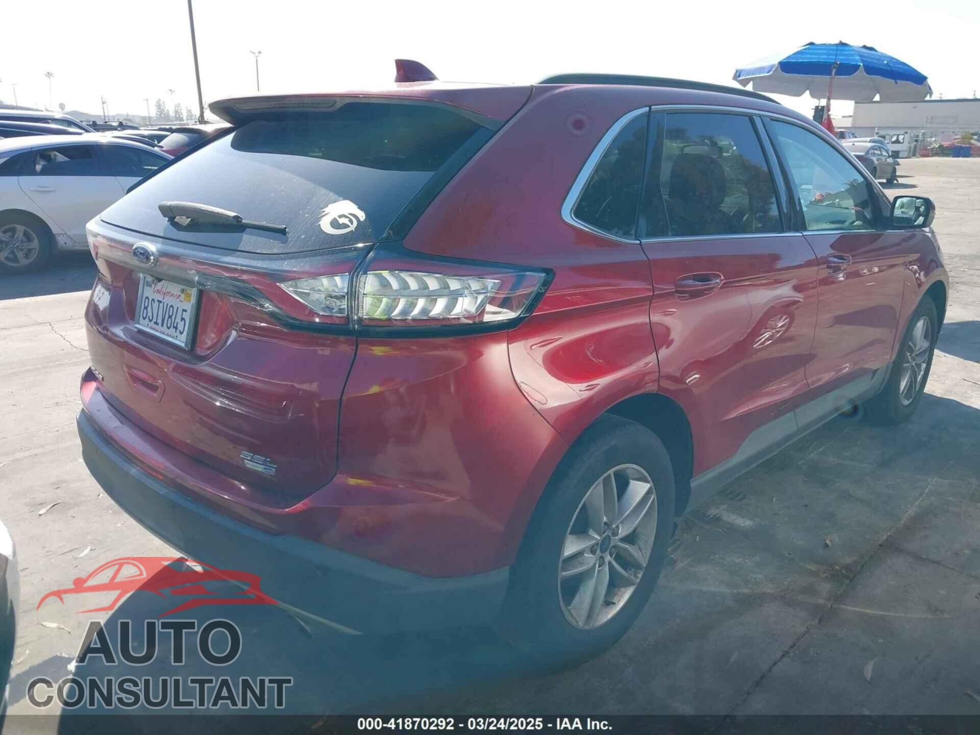 FORD EDGE 2015 - 2FMTK4J90FBB21285