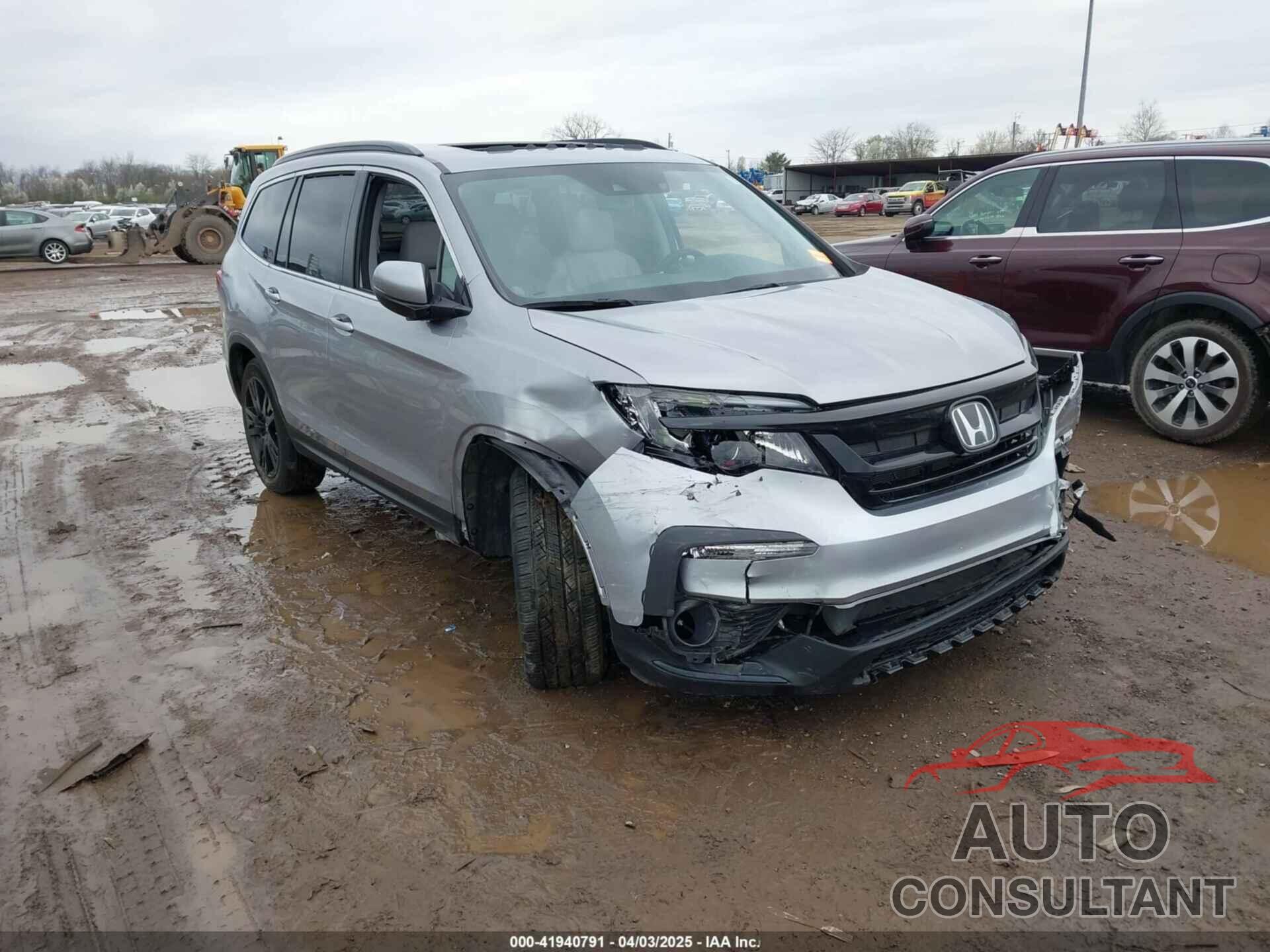HONDA PILOT 2022 - 5FNYF6H23NB066500