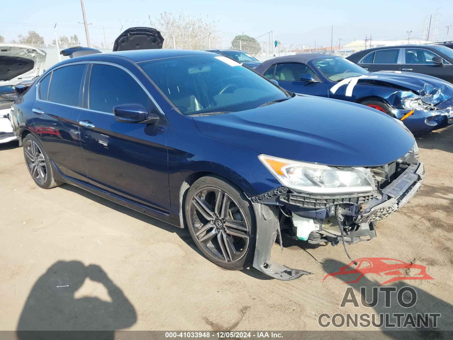 HONDA ACCORD 2017 - 1HGCR2F56HA172168