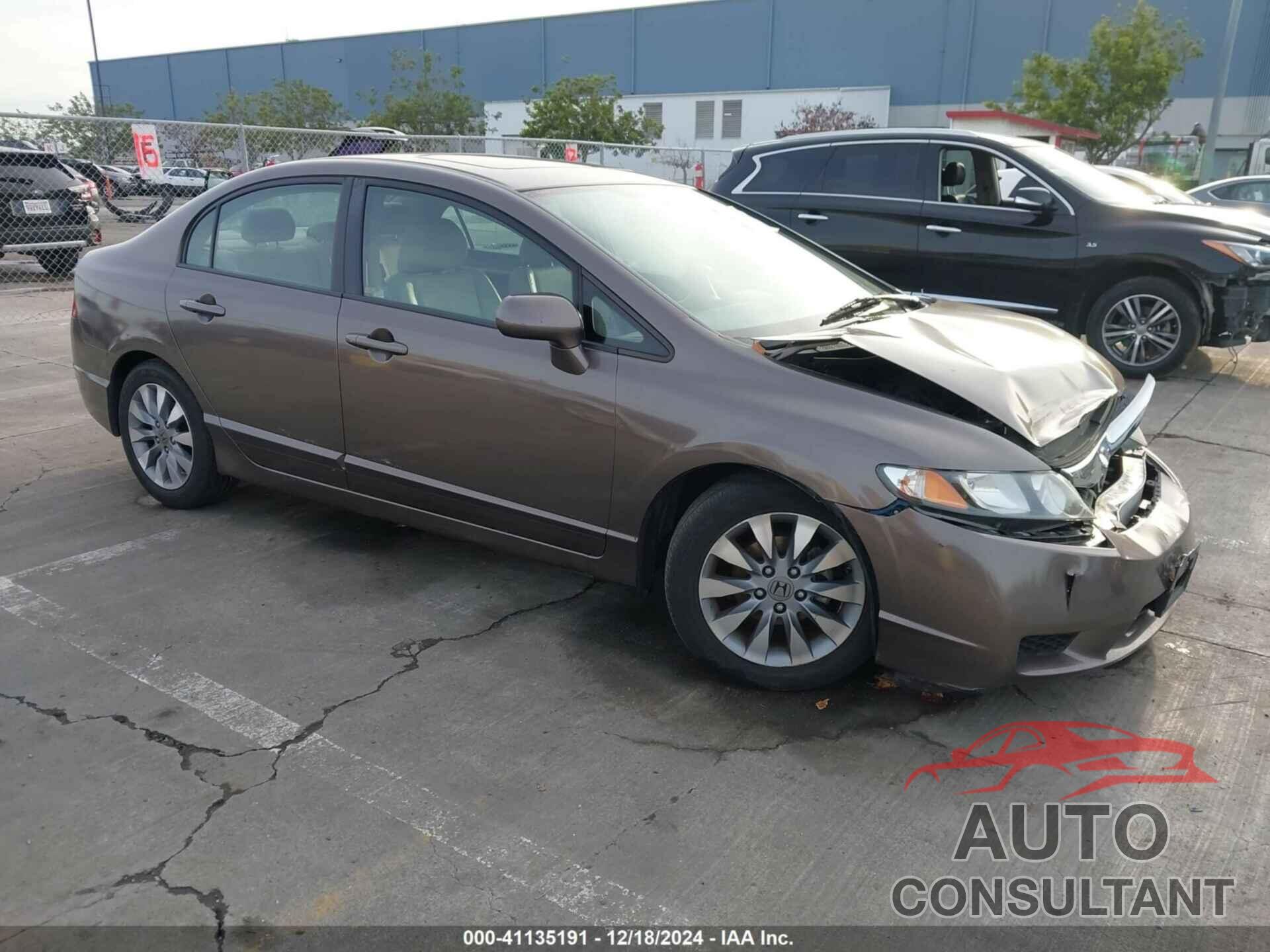 HONDA CIVIC 2010 - 19XFA1F91AE016817