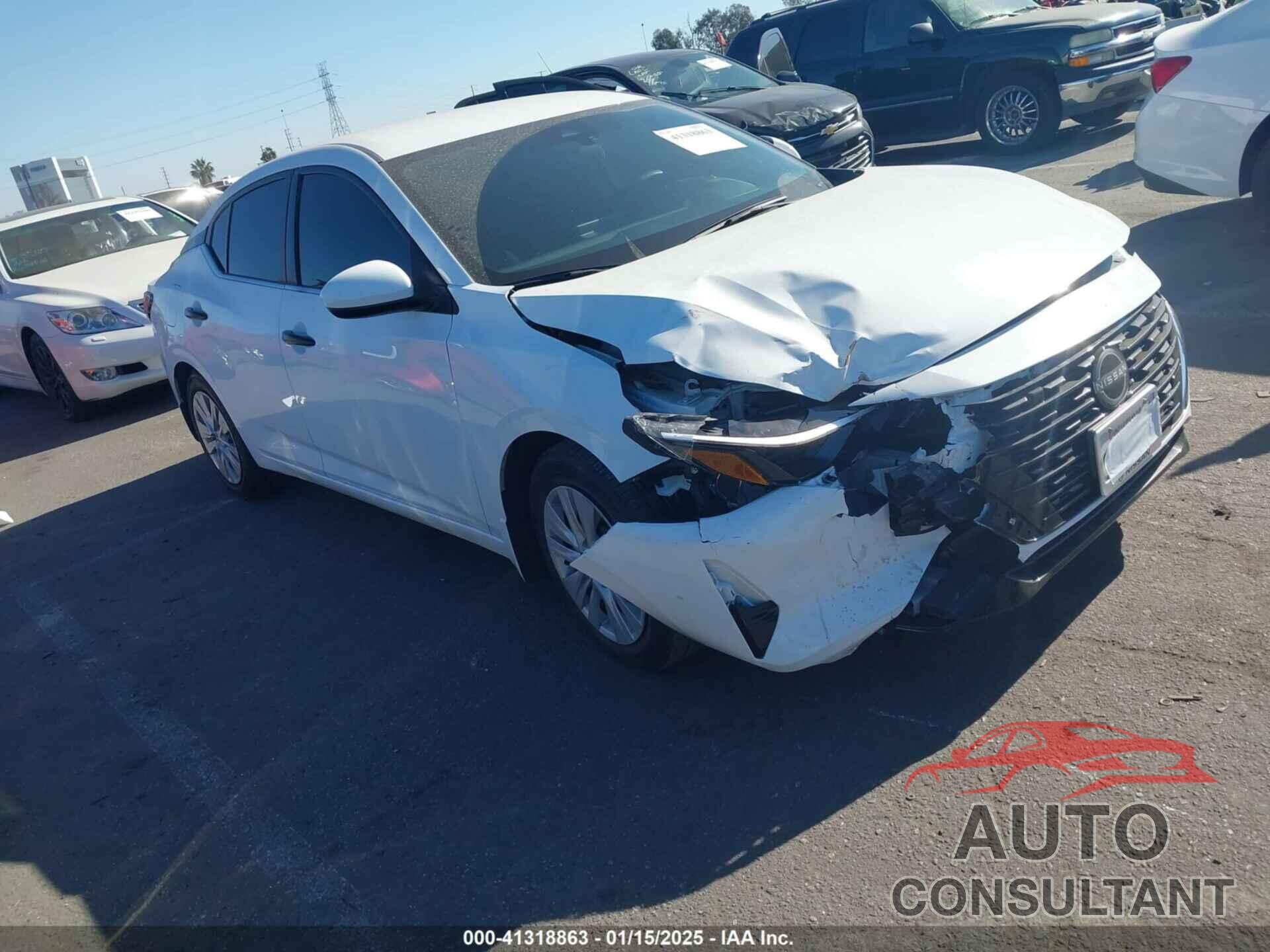 NISSAN SENTRA 2024 - 3N1AB8BV8RY245558