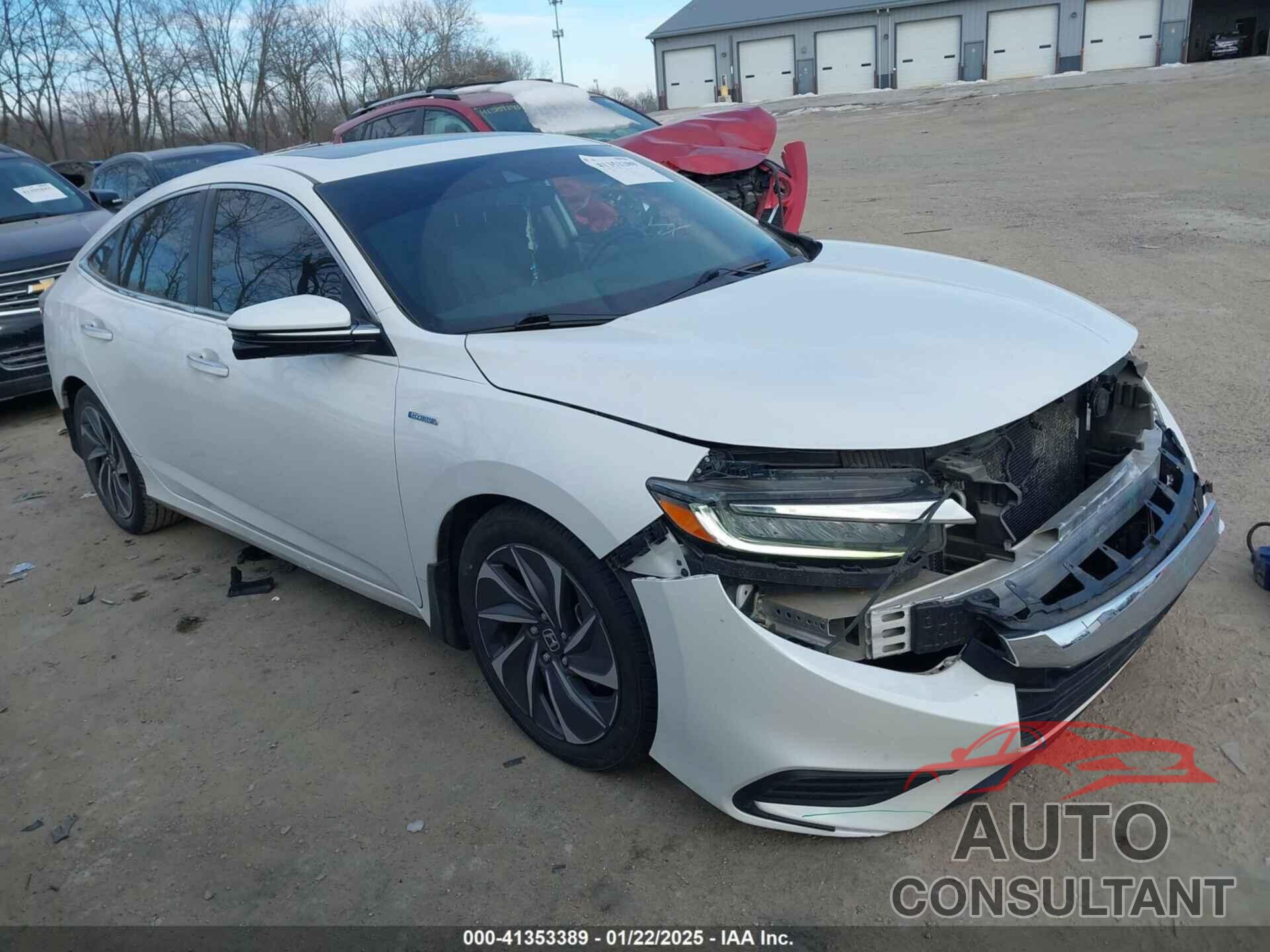 HONDA INSIGHT 2019 - 19XZE4F96KE016896