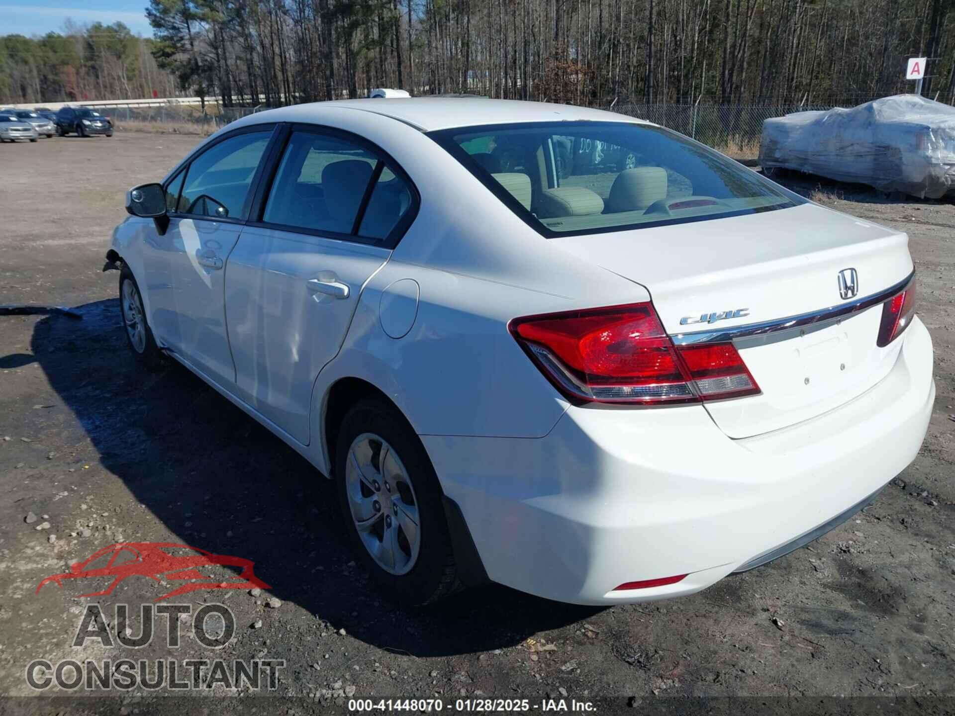 HONDA CIVIC 2013 - 2HGFB2F55DH598141