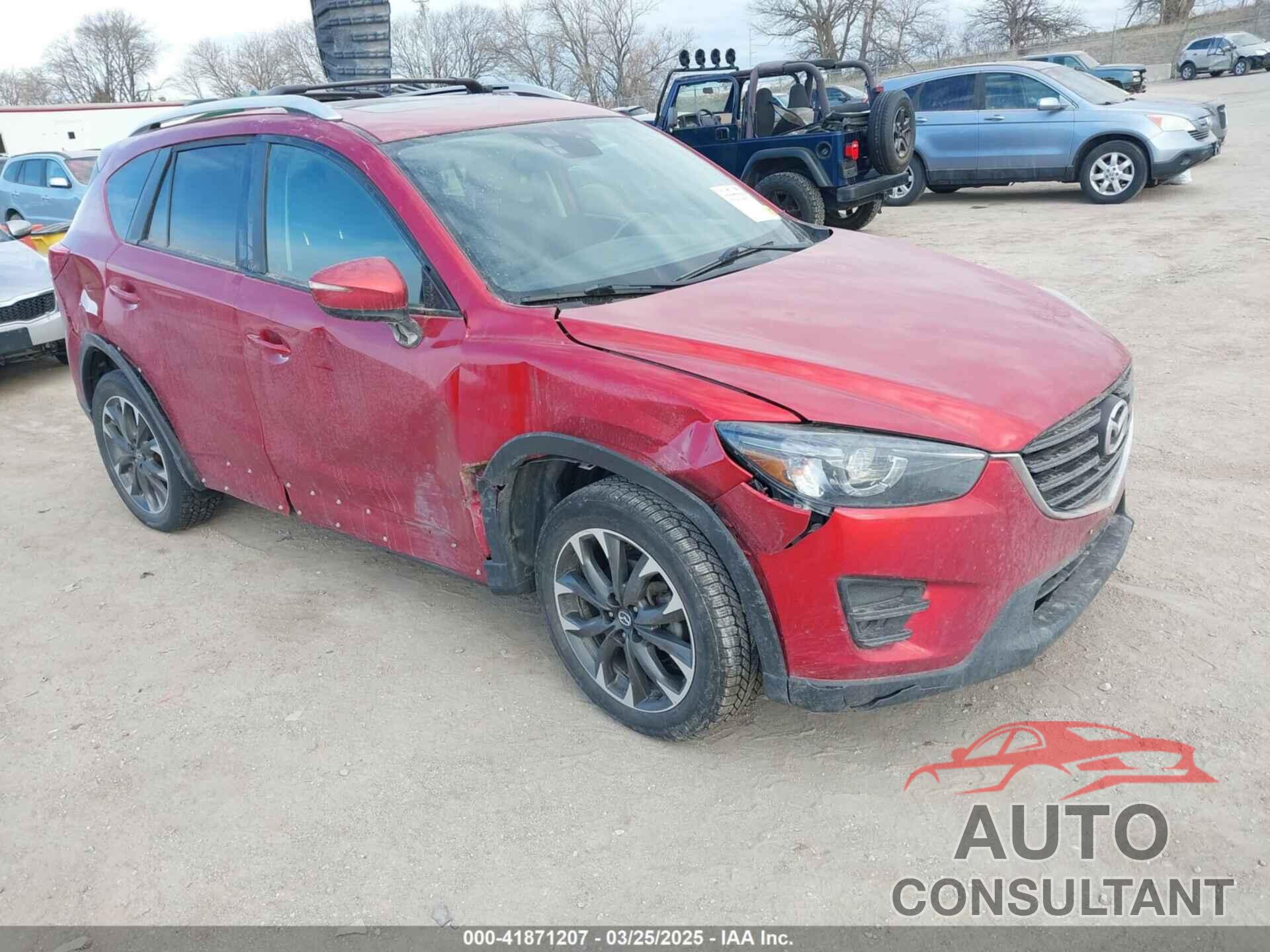 MAZDA CX-5 2016 - JM3KE4DY8G0729446