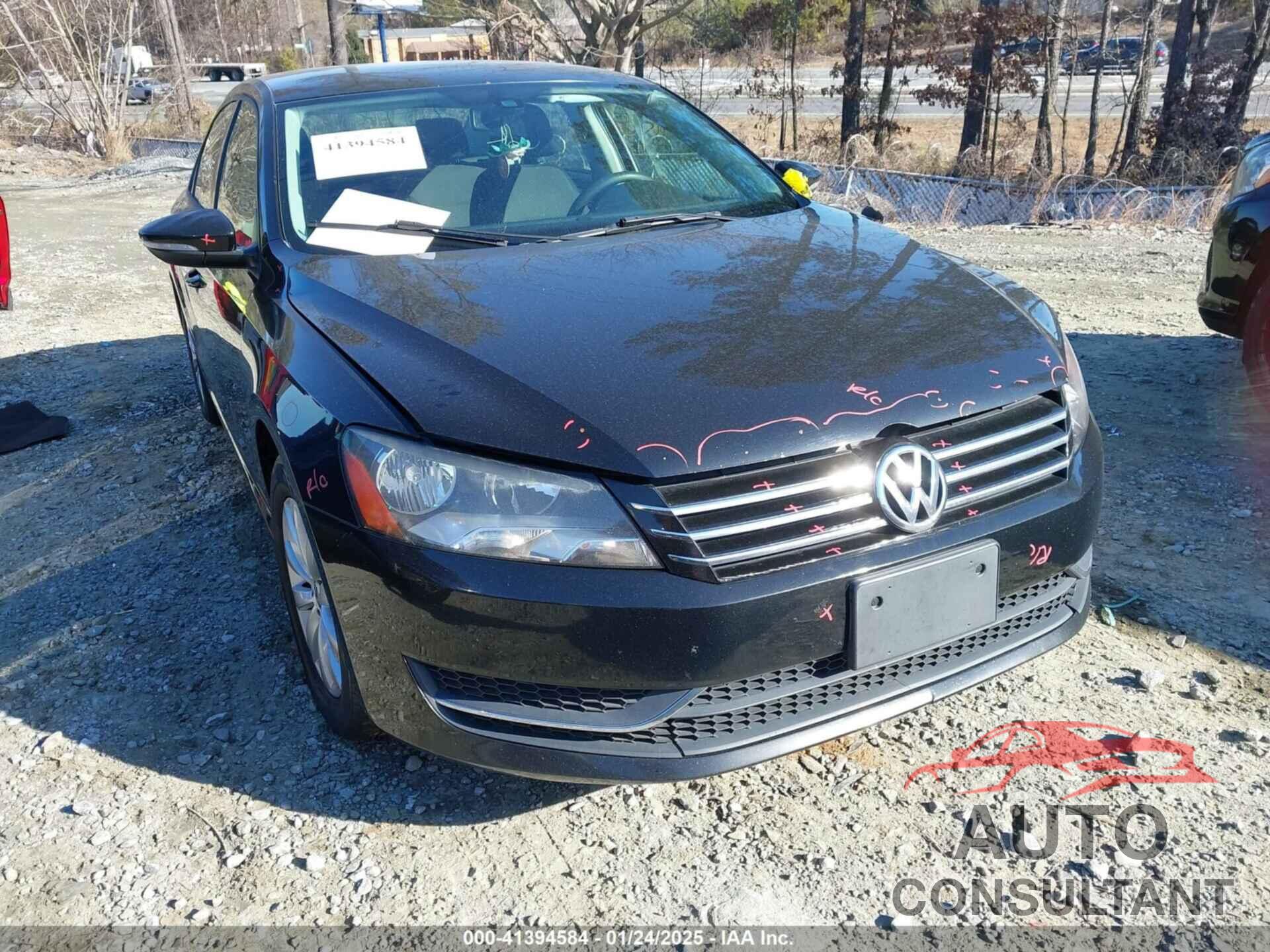 VOLKSWAGEN PASSAT 2012 - 1VWAP7A33CC016291