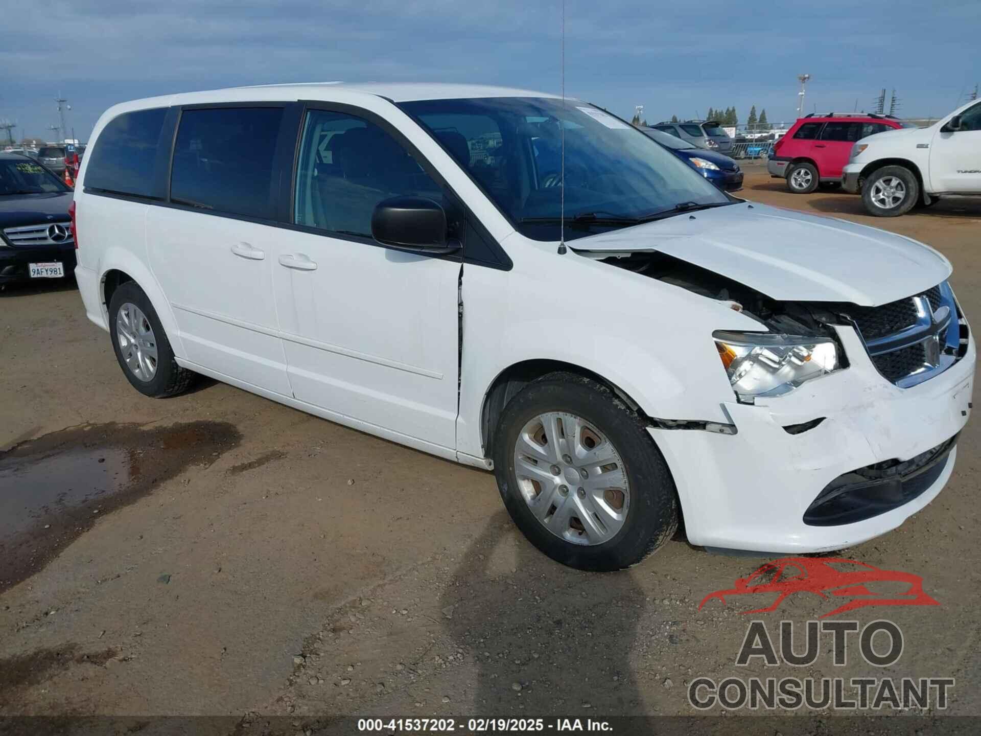 DODGE GRAND CARAVAN 2016 - 2C4RDGBG9GR114464