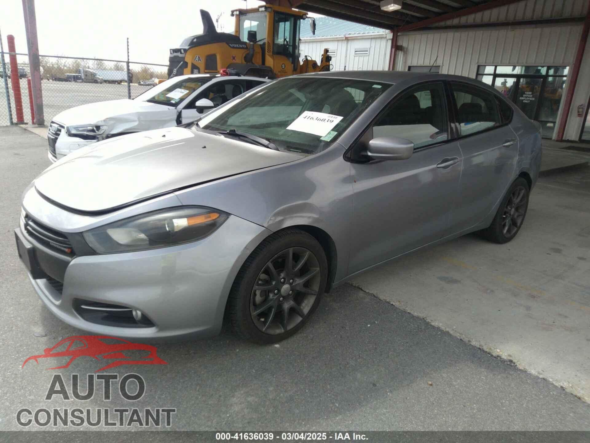 DODGE DART 2015 - 1C3CDFBB4FD375169