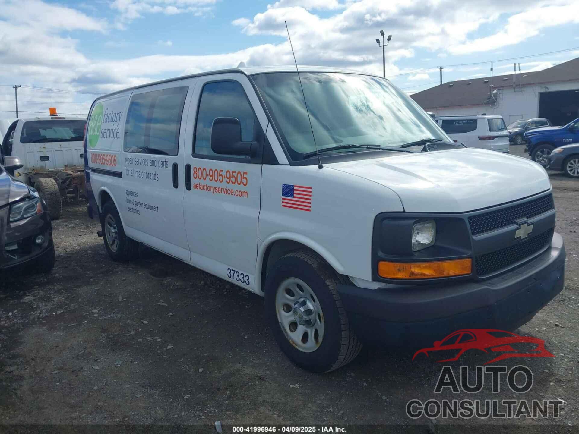 CHEVROLET EXPRESS 2013 - 1GCSGAFX0D1171717