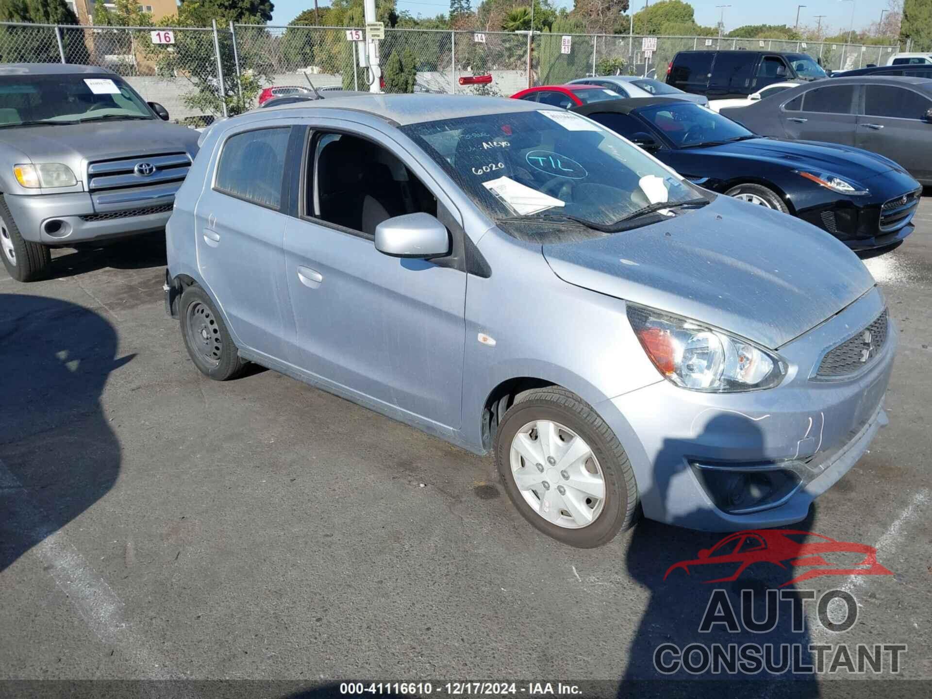 MITSUBISHI MIRAGE 2017 - ML32A3HJ3HH003091