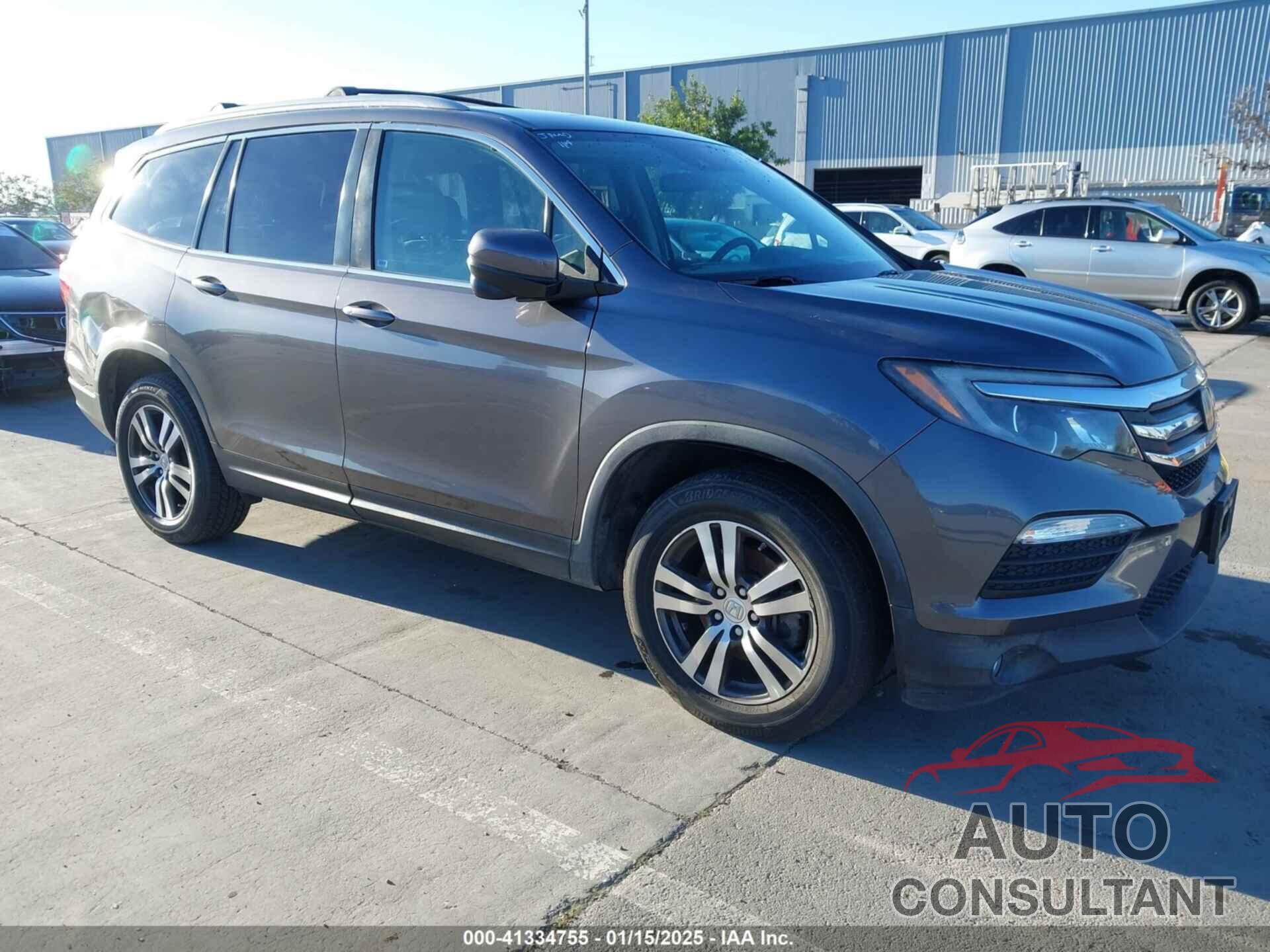 HONDA PILOT 2018 - 5FNYF6H42JB030759