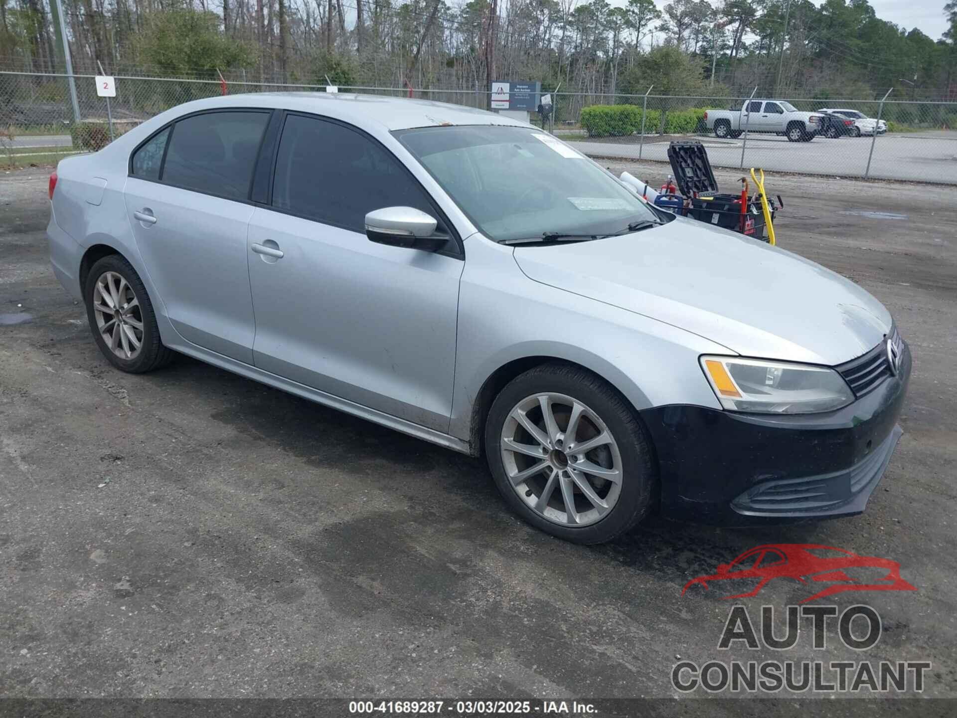 VOLKSWAGEN JETTA 2012 - 3VWDP7AJ7CM364203