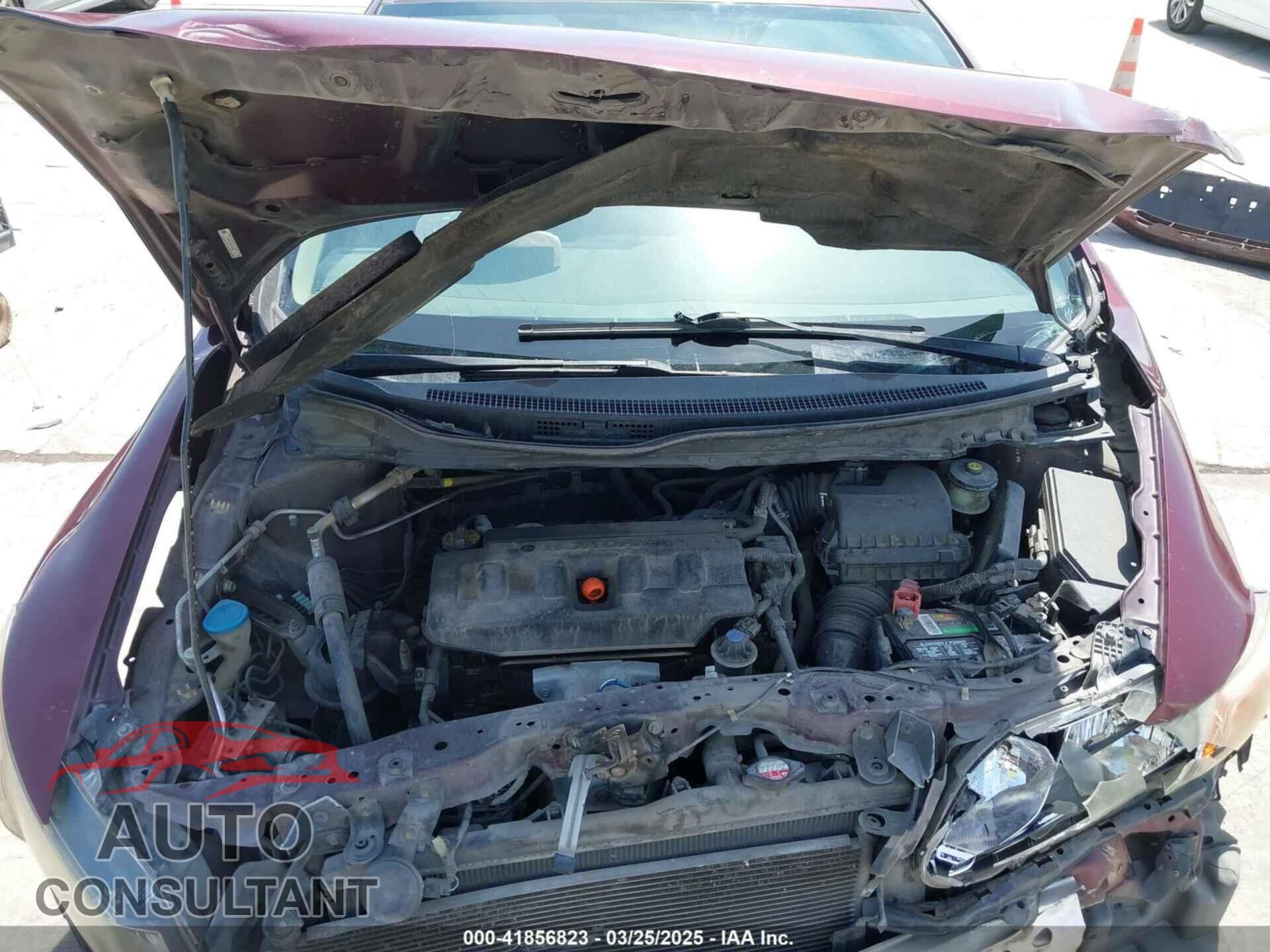 HONDA CIVIC 2012 - 2HGFB2F56CH596459