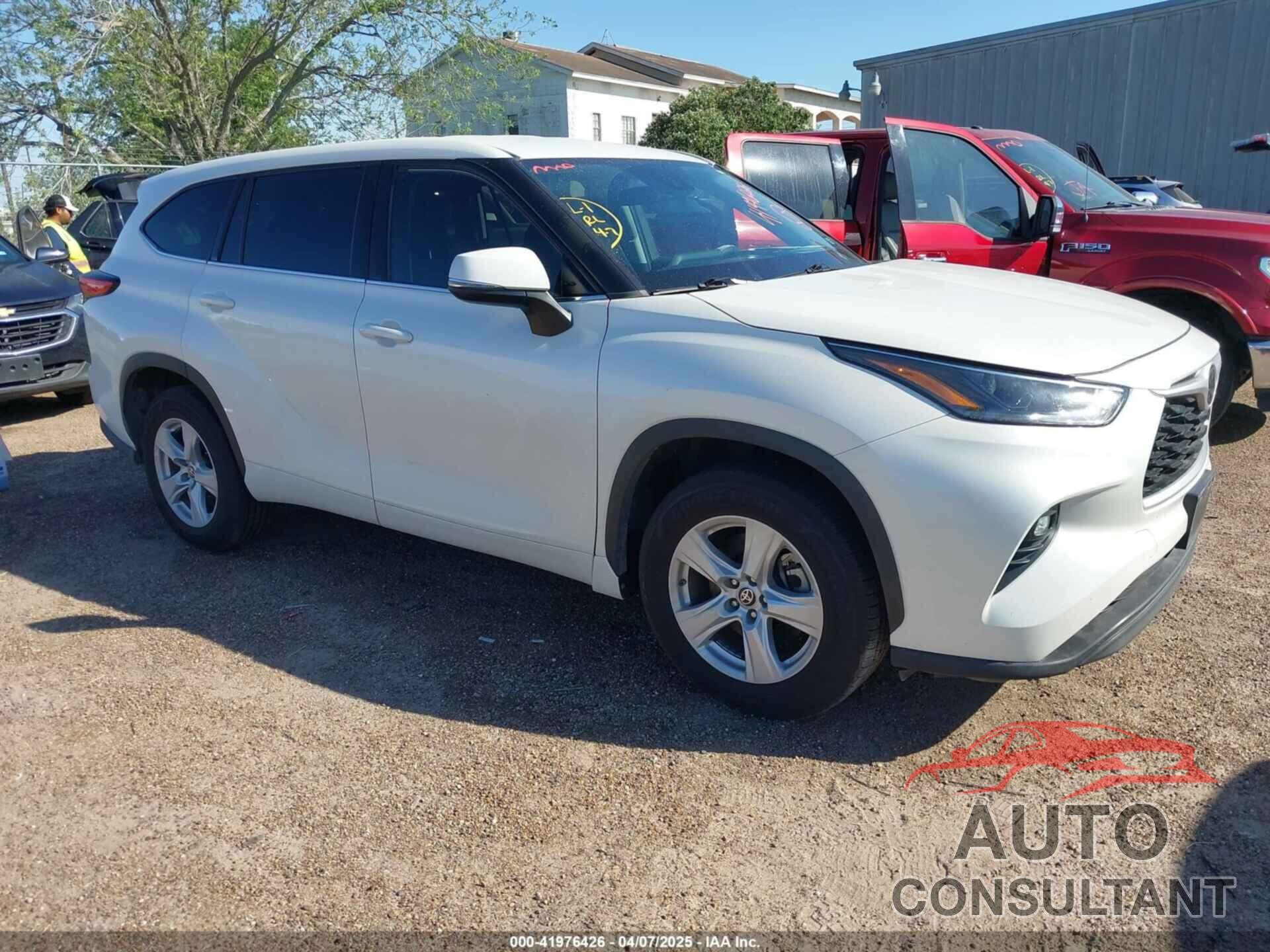 TOYOTA HIGHLANDER 2021 - 5TDZZRAH2MS515171