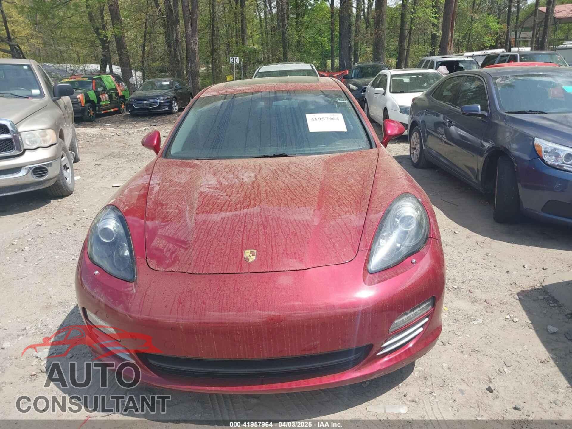 PORSCHE PANAMERA 2012 - WP0AB2A75CL062146