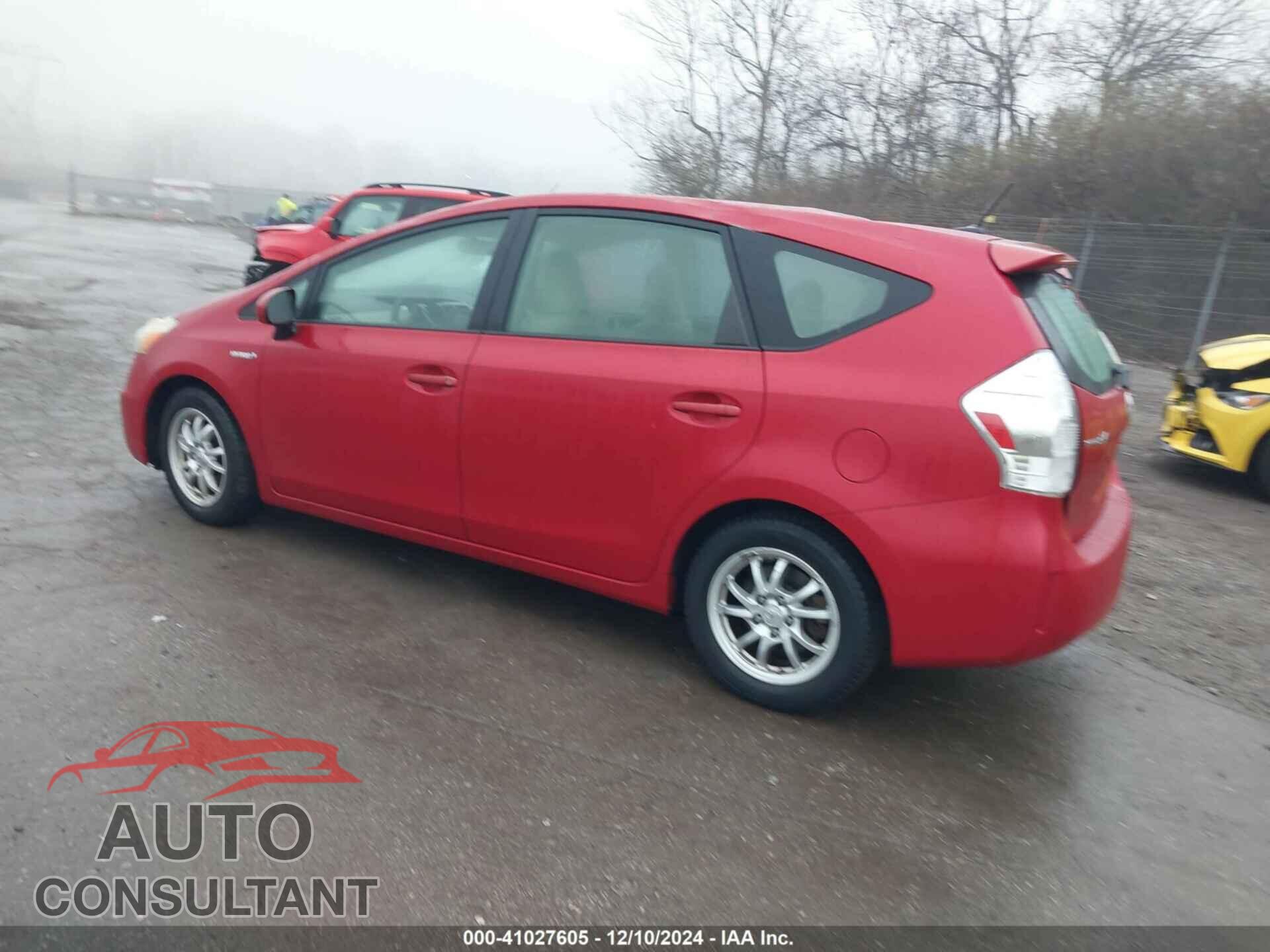 TOYOTA PRIUS V 2012 - JTDZN3EU3C3052182