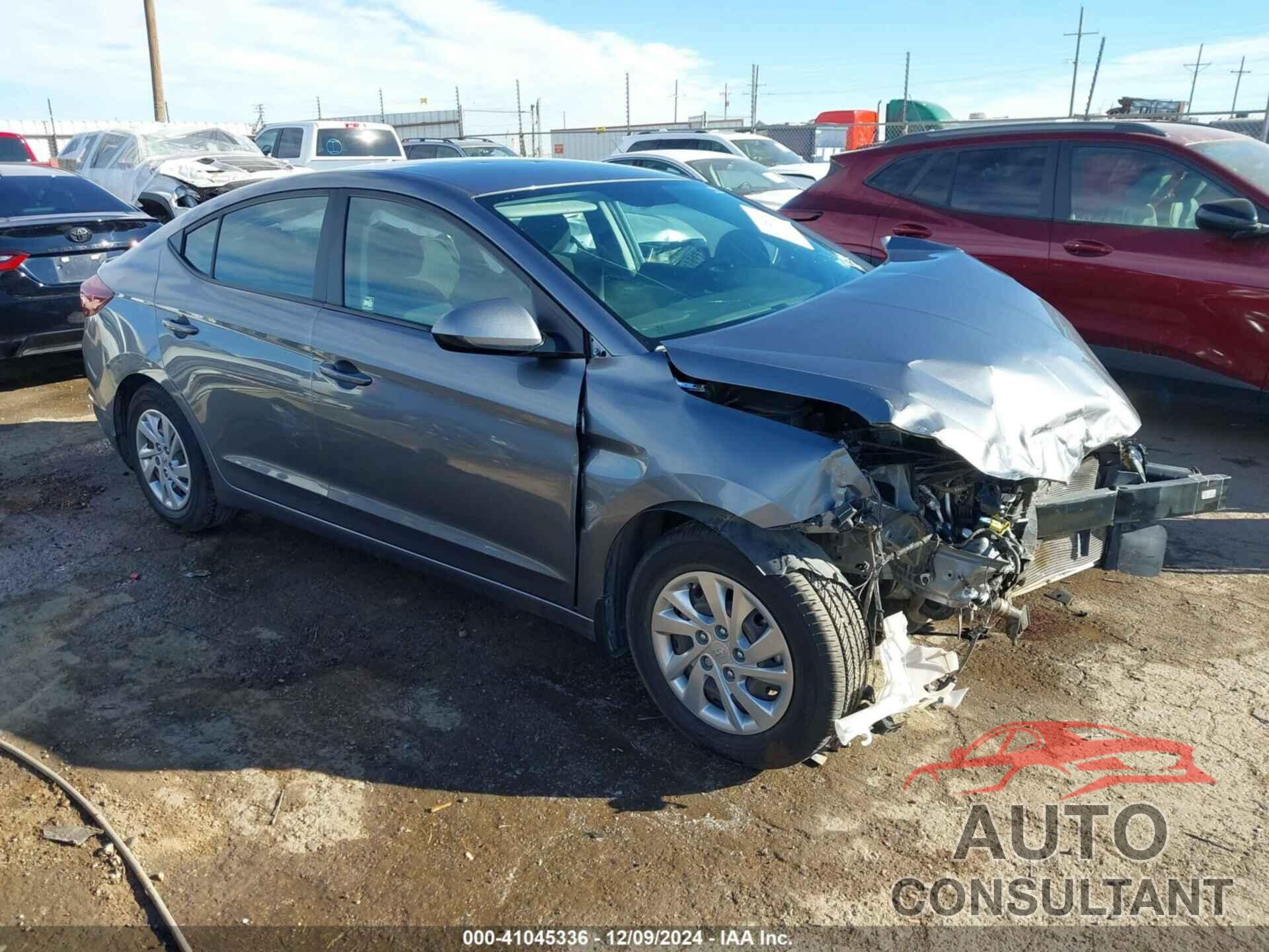HYUNDAI ELANTRA 2019 - KMHD74LF8KU868663