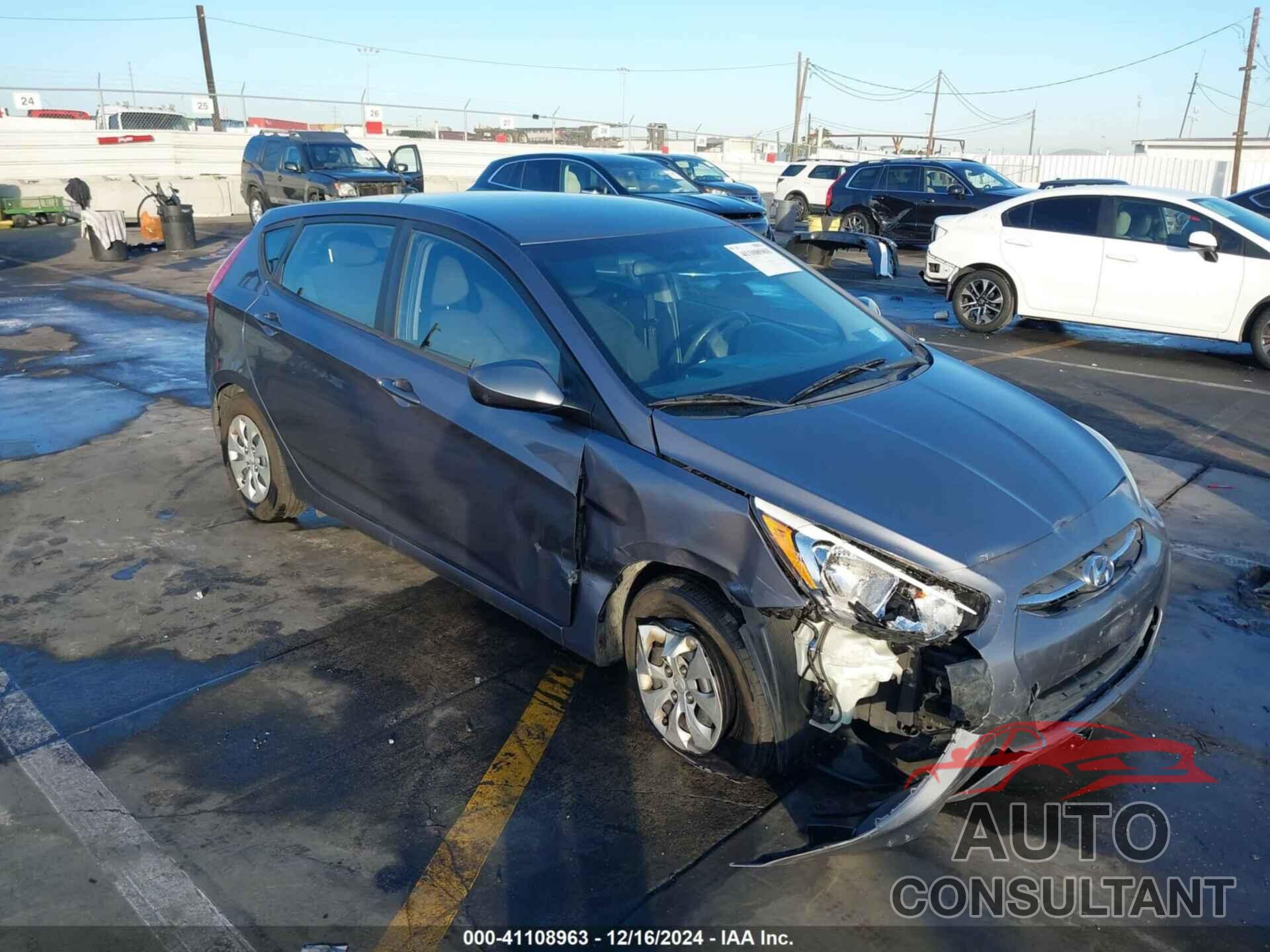 HYUNDAI ACCENT 2015 - KMHCT5AE8FU201038