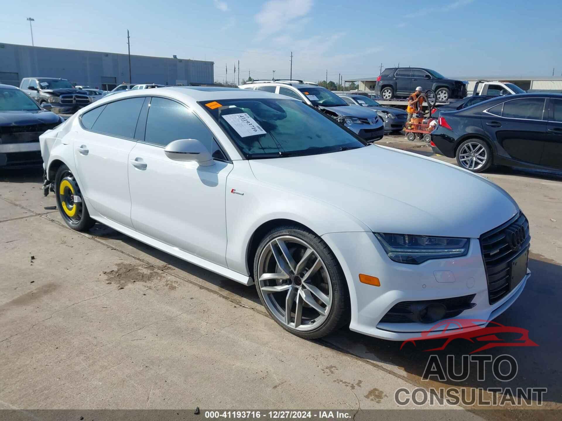 AUDI A7 2016 - WAU2GAFC4GN090470