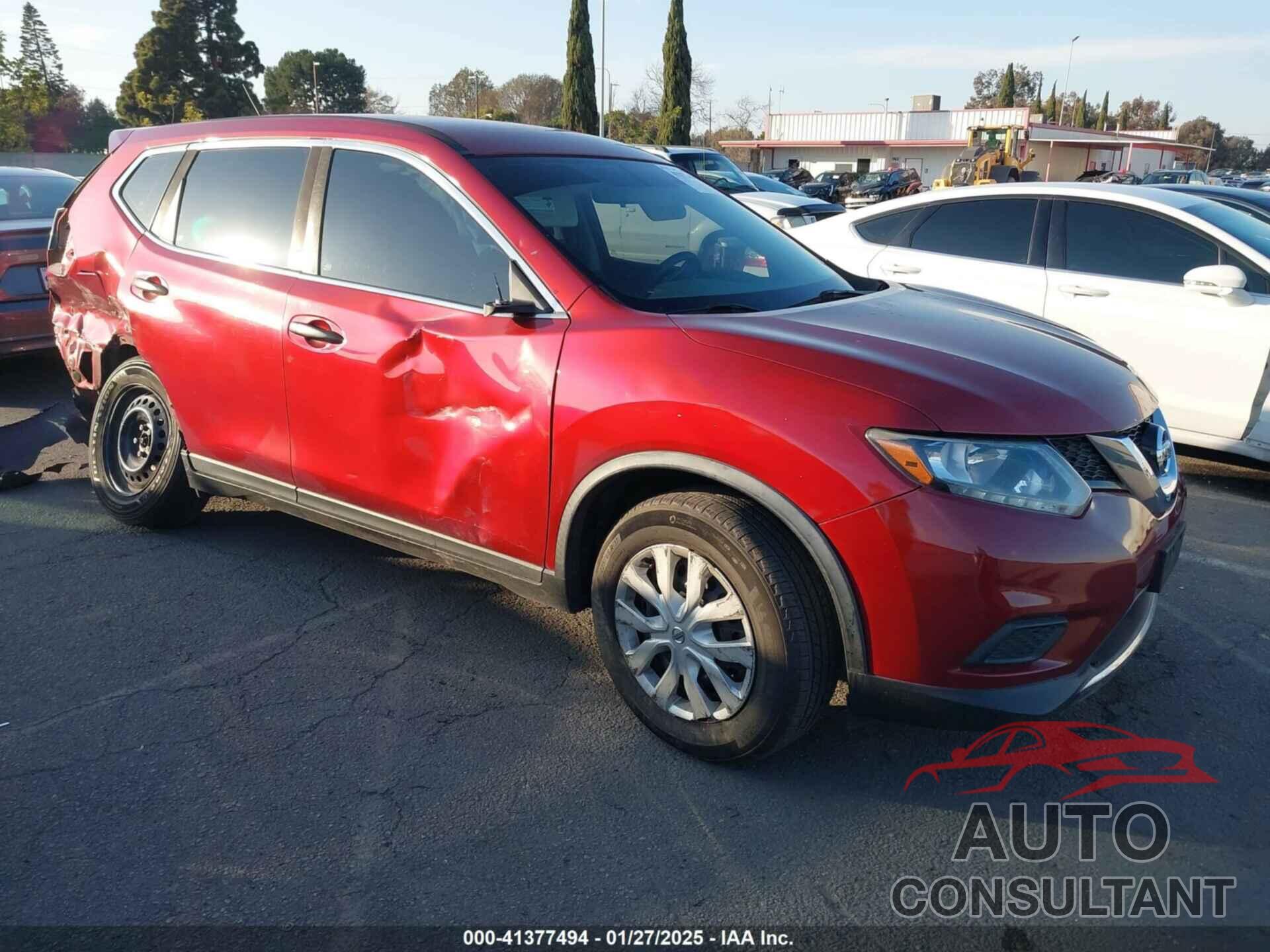 NISSAN ROGUE 2016 - KNMAT2MV5GP701258