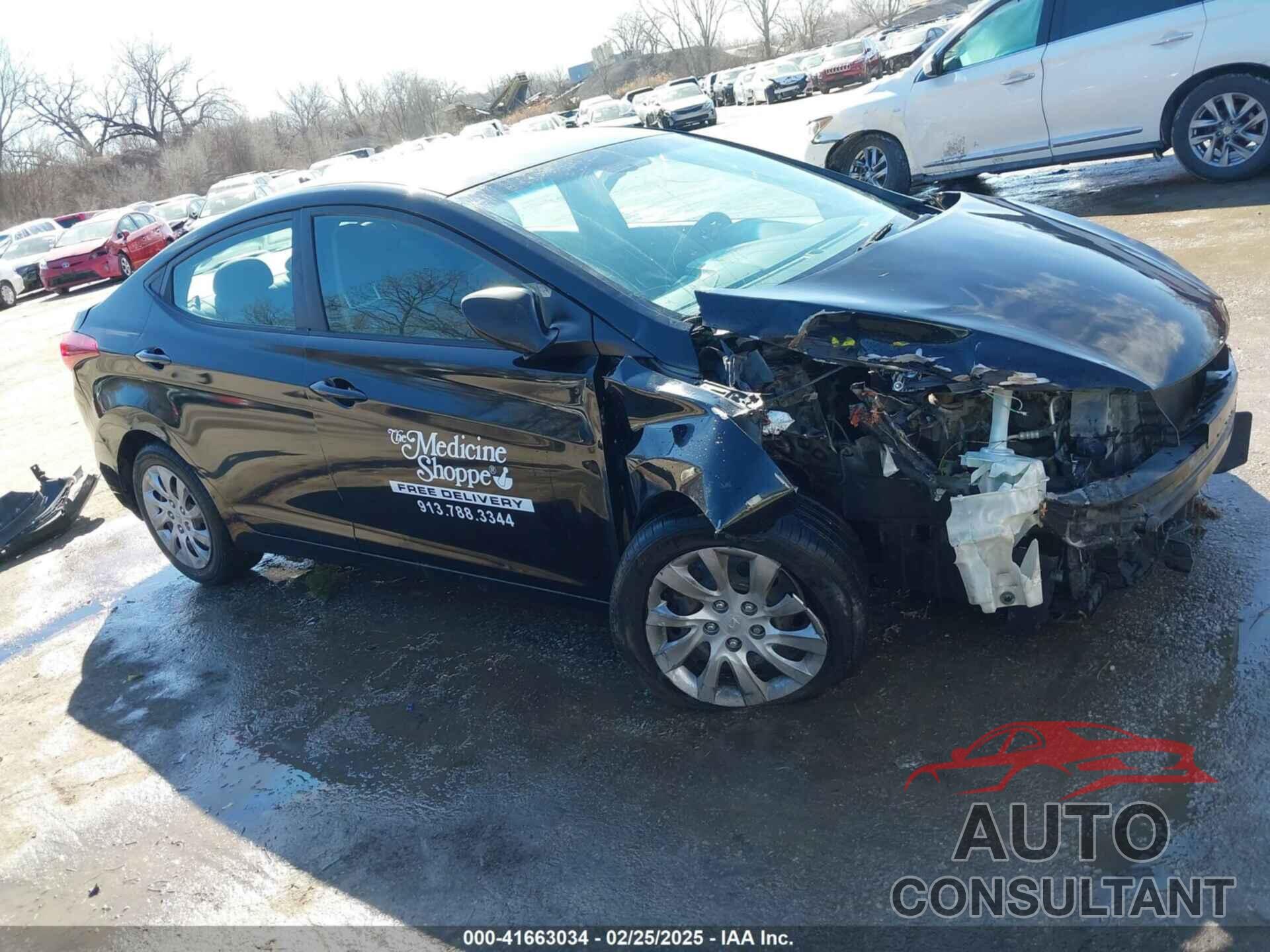 HYUNDAI ELANTRA 2011 - 5NPDH4AEXBH045917