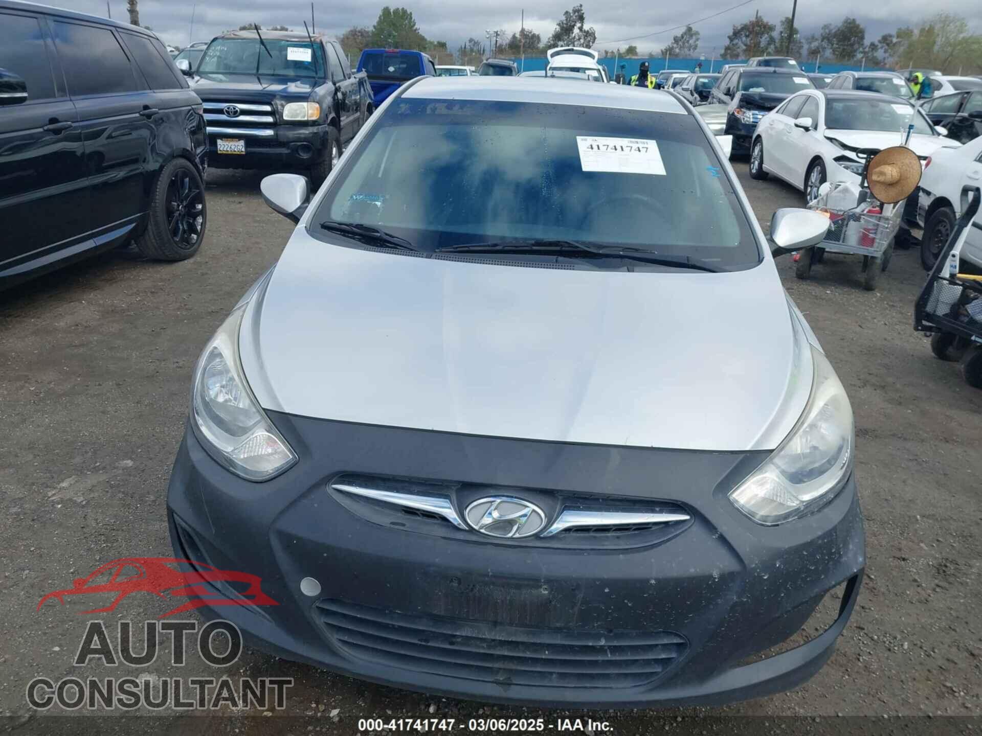 HYUNDAI ACCENT 2014 - KMHCT4AE6EU613452