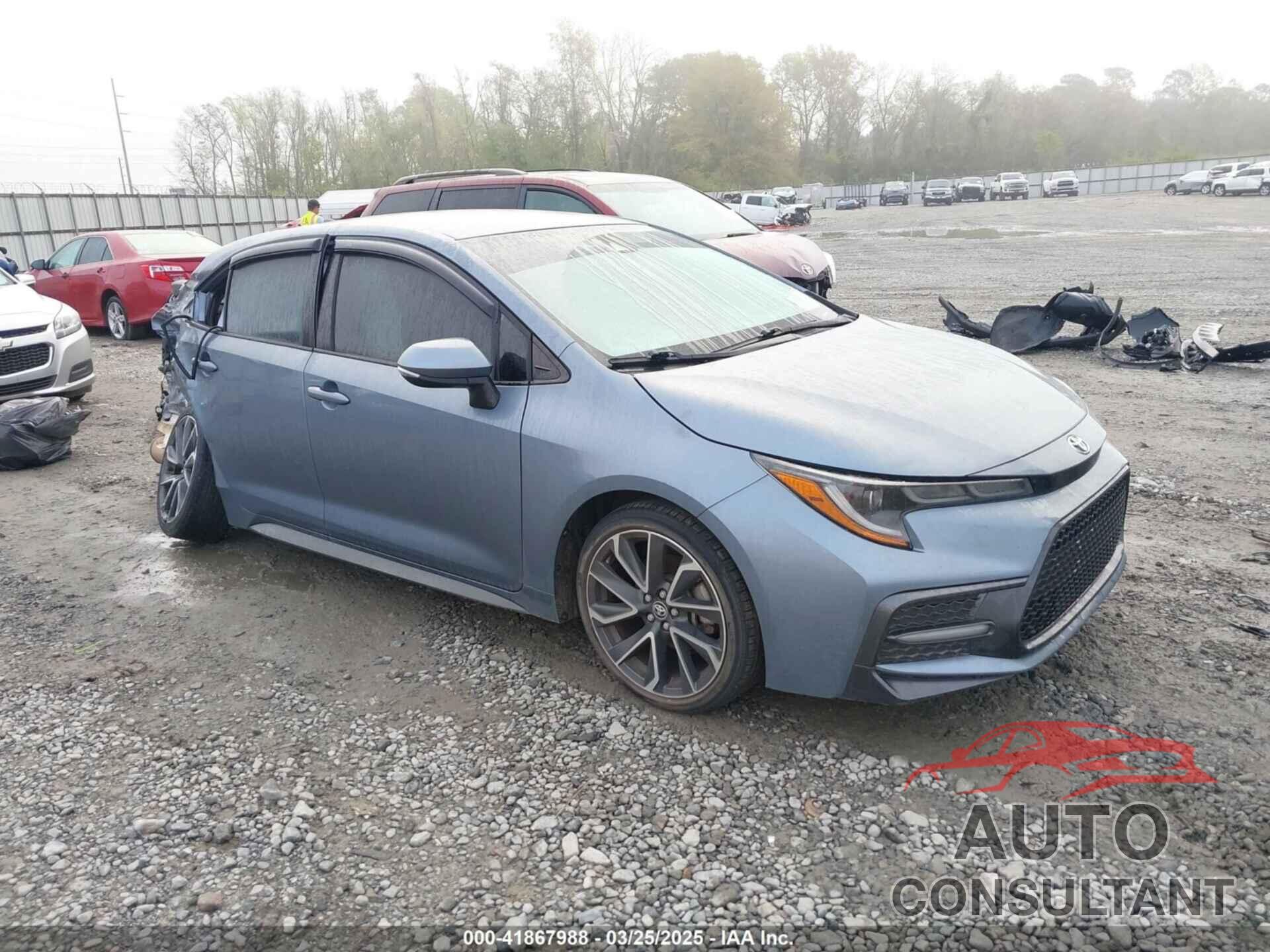TOYOTA COROLLA 2021 - JTDS4MCE8MJ057851